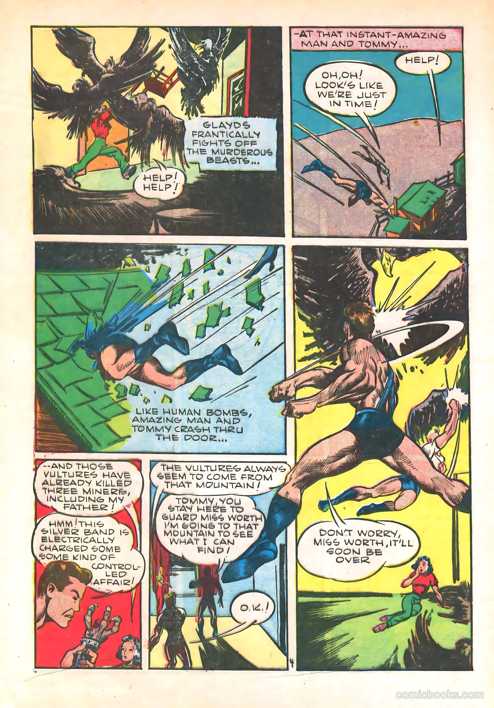 Amazing Man Comics #26 — page 6 of 67