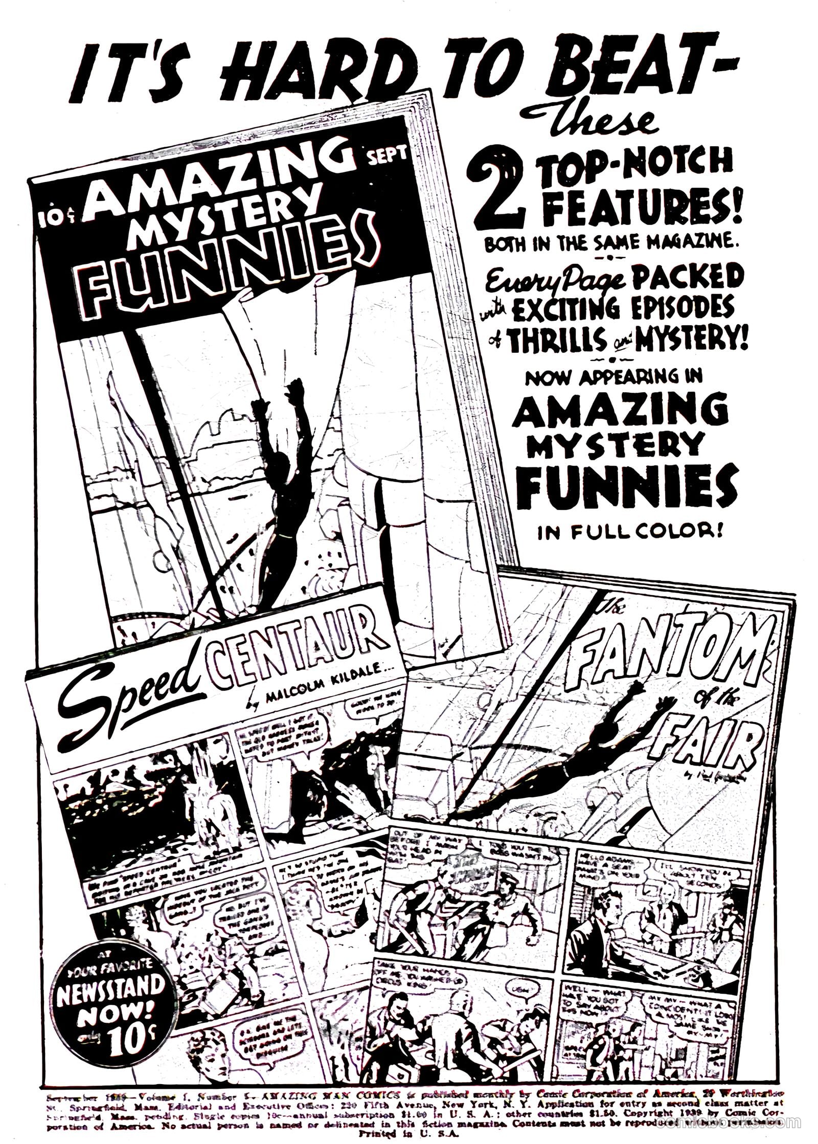 Amazing Man Comics #5 — page 2 of 68