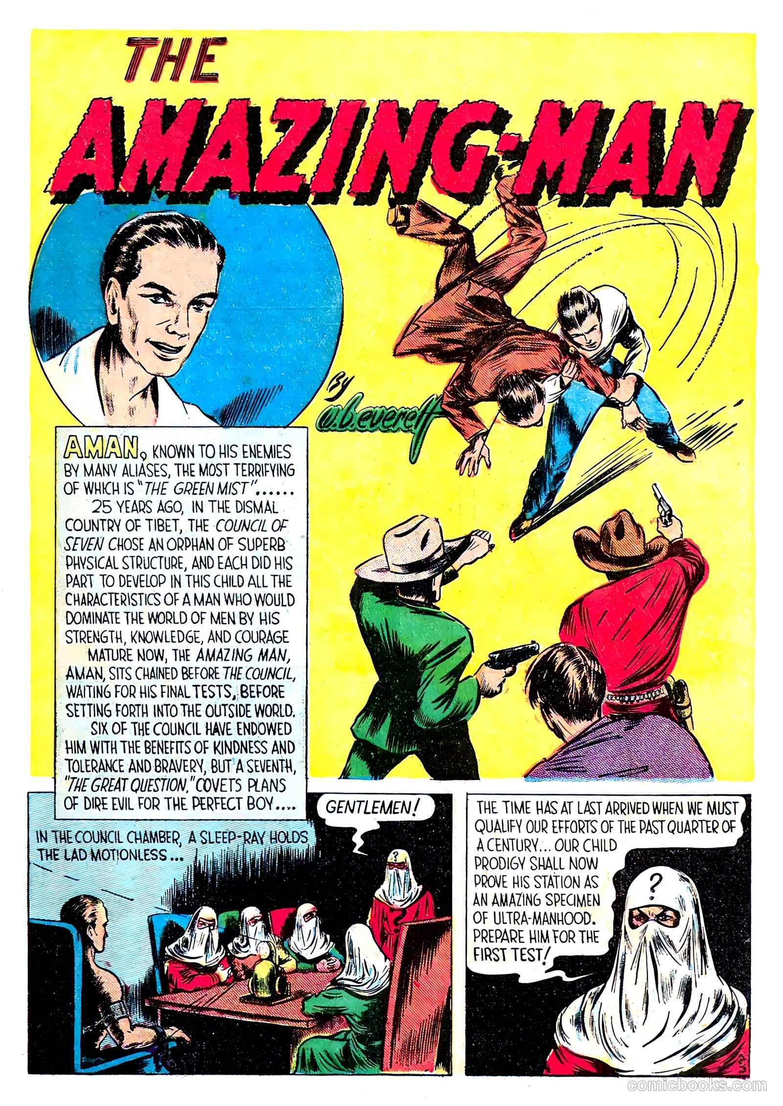Amazing Man Comics #5 — page 3 of 68