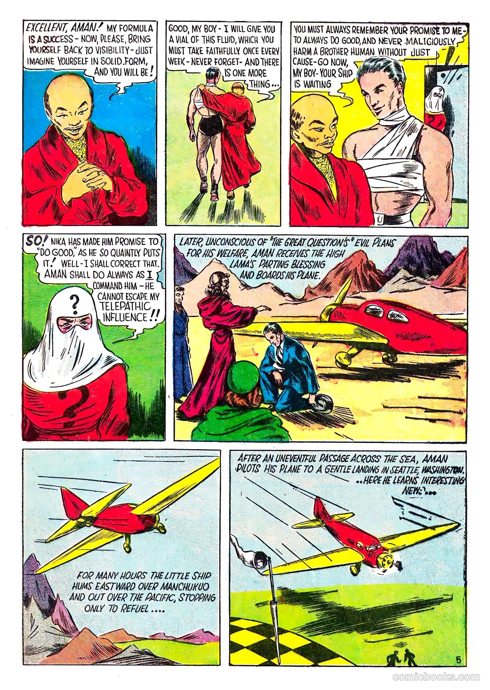 Amazing Man Comics #5 — page 7 of 68