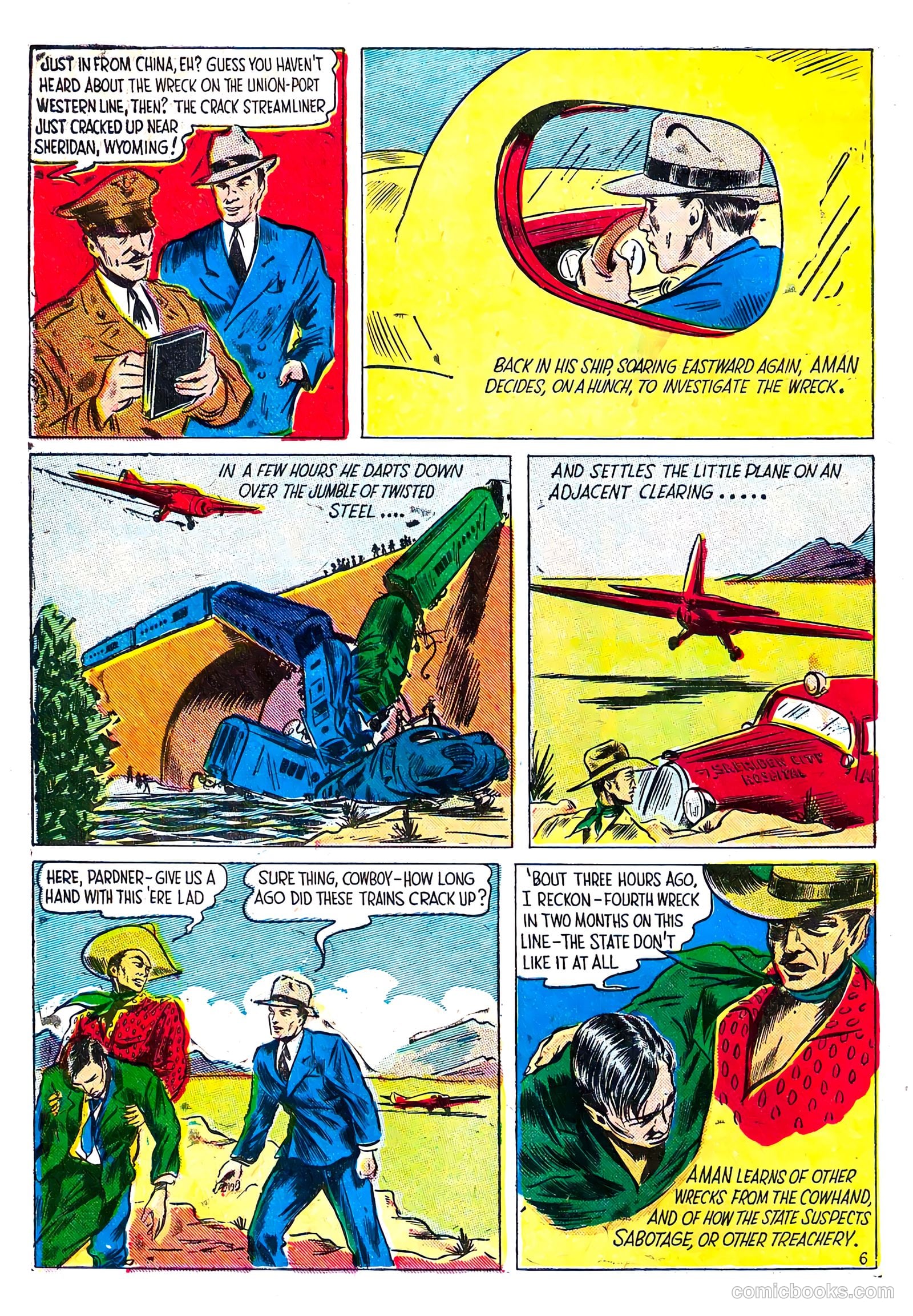 Amazing Man Comics #5 — page 8 of 68