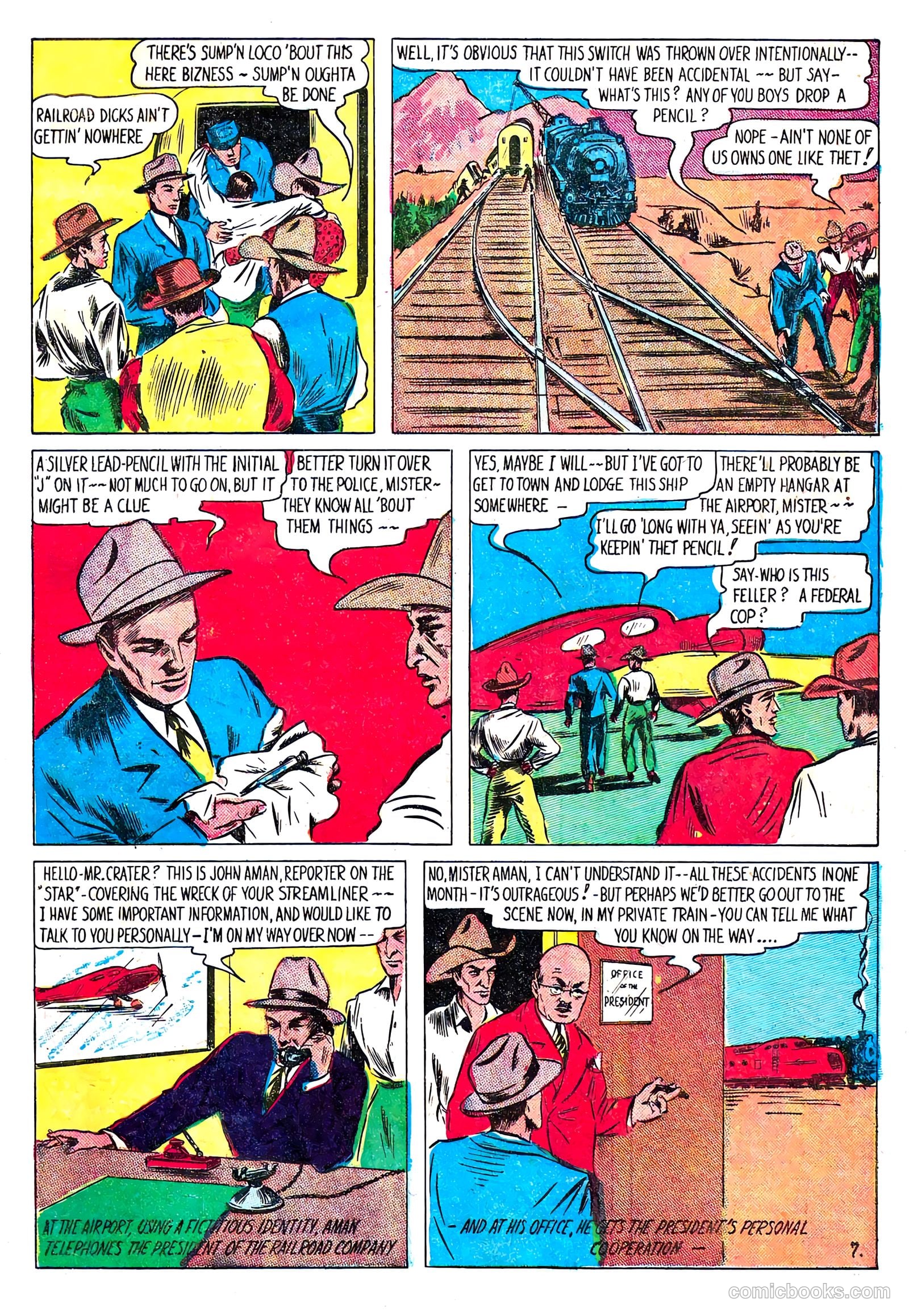 Amazing Man Comics #5 — page 9 of 68