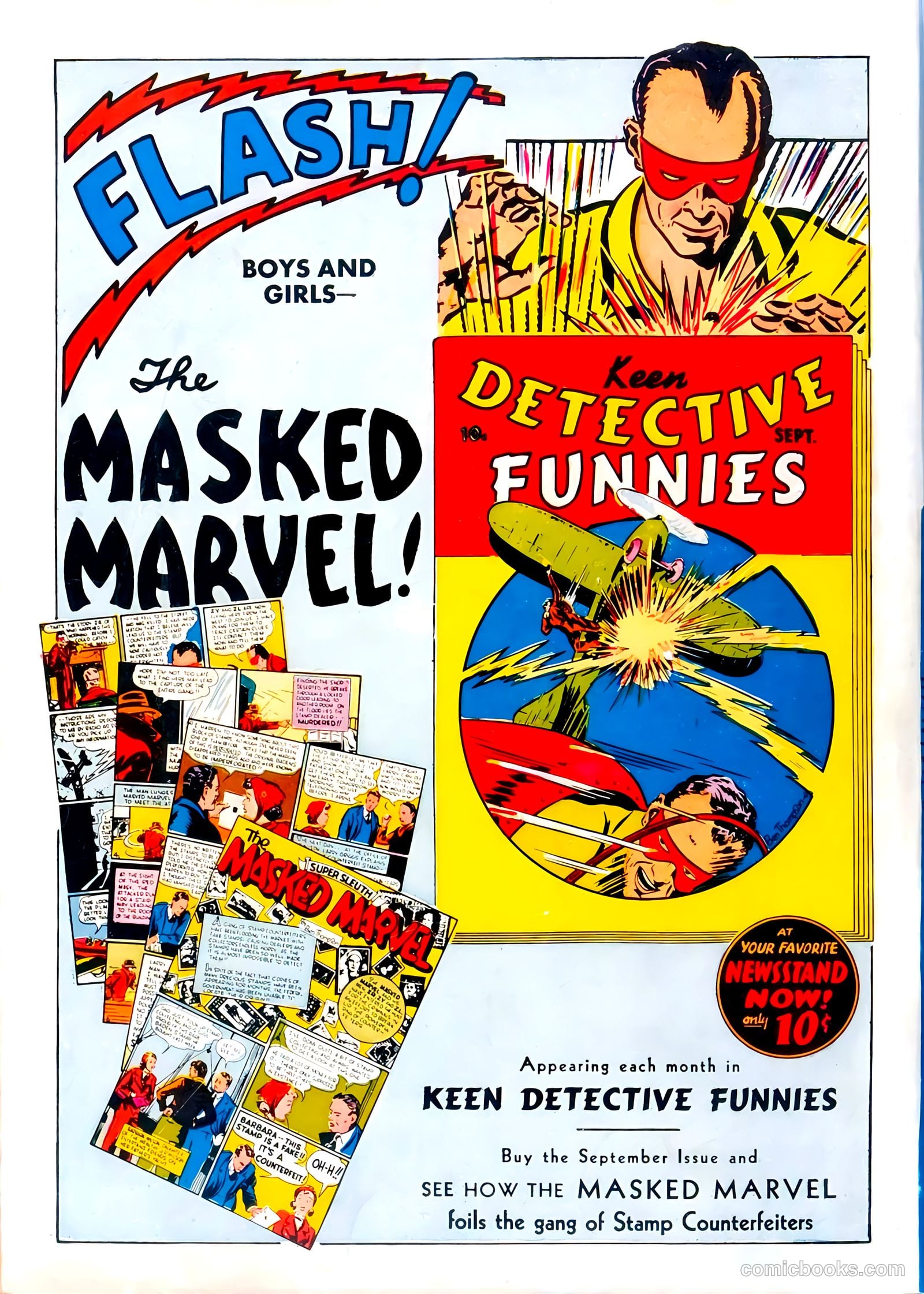Amazing Man Comics #5 — page 68 of 68