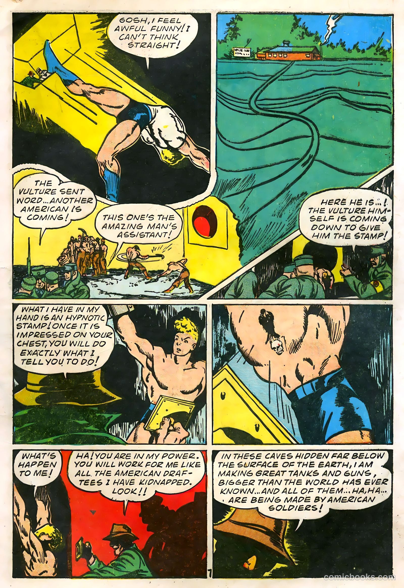 Amazing Man Comics #6 — page 9 of 69