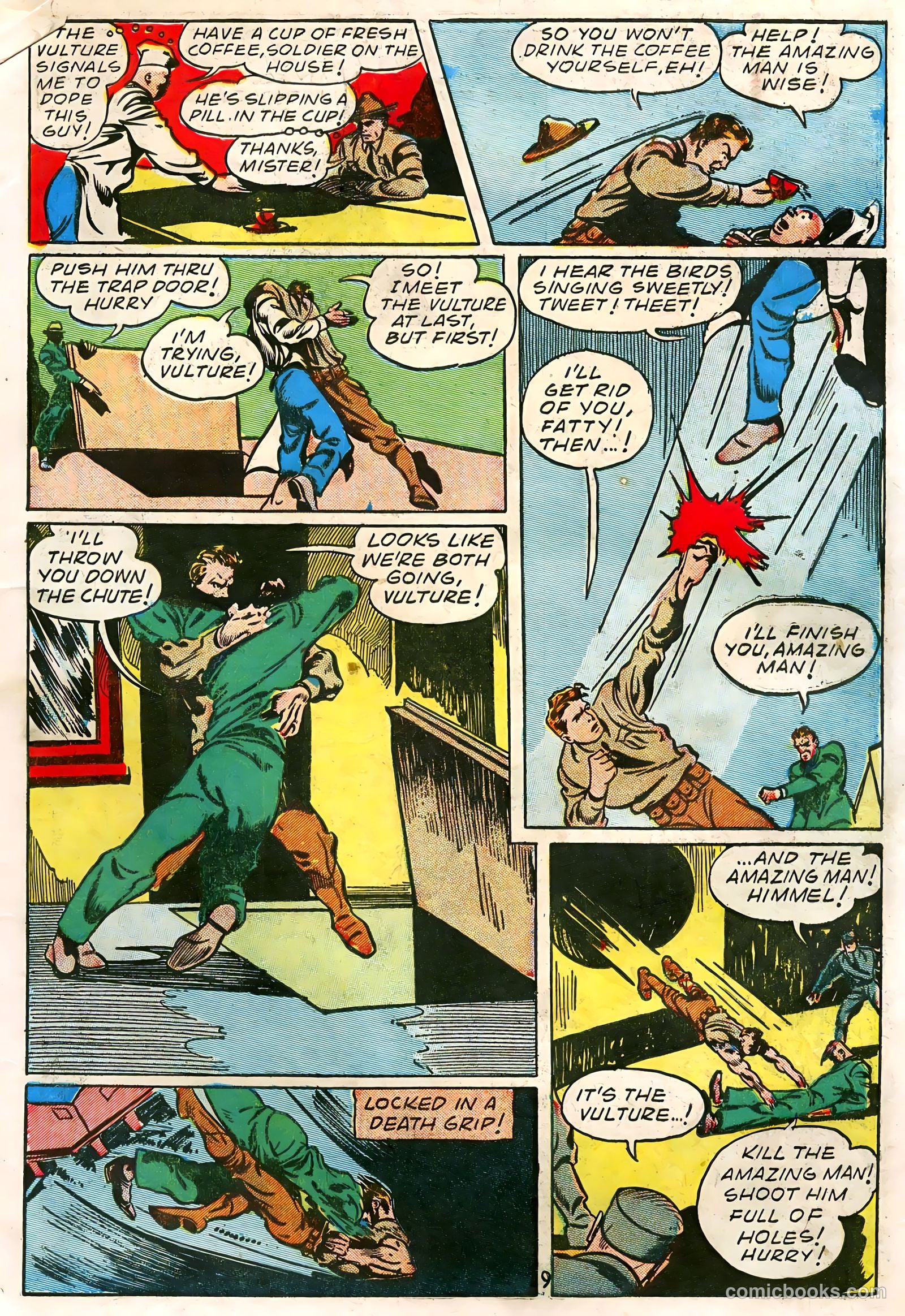 Amazing Man Comics #6 — page 11 of 69