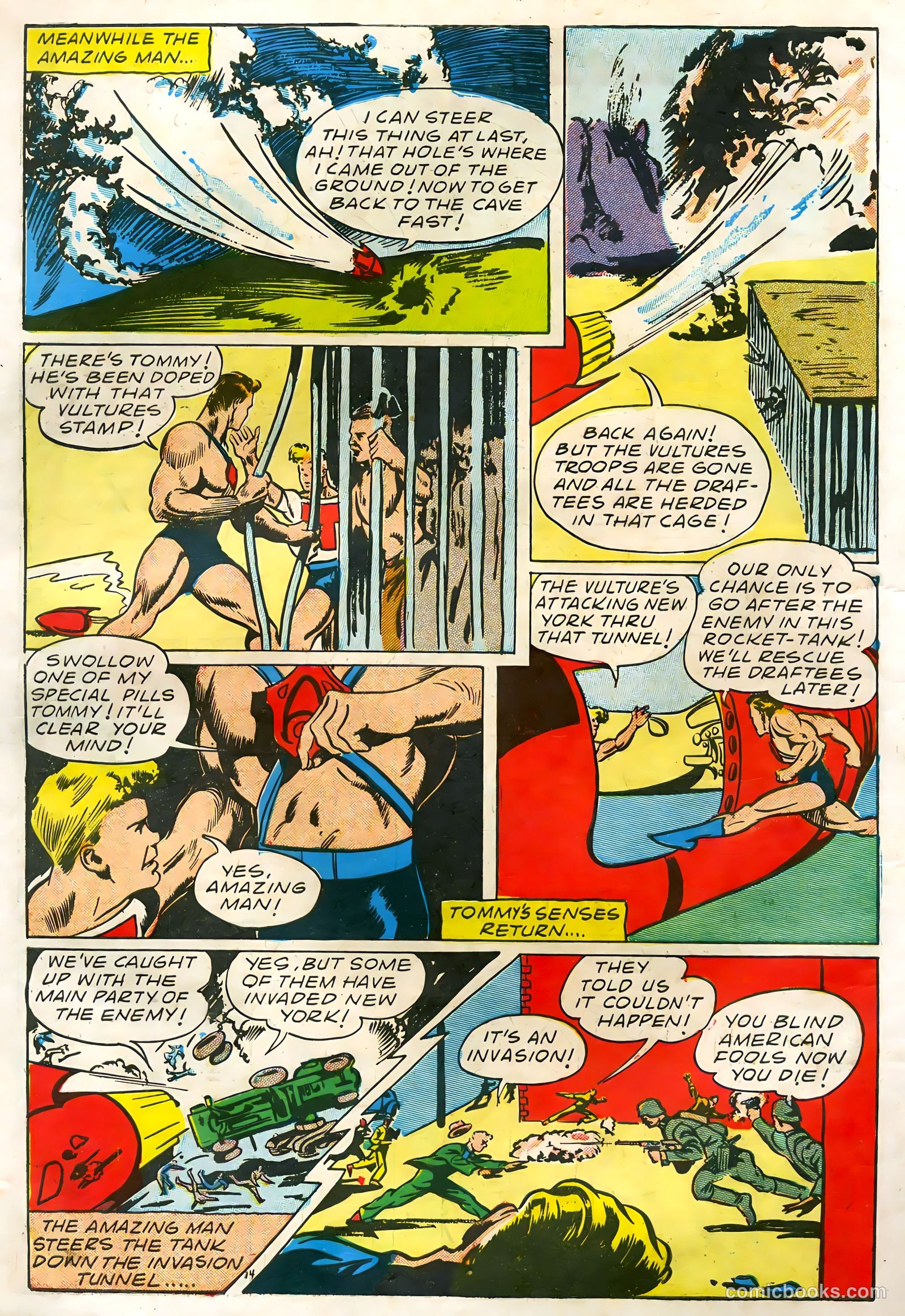 Amazing Man Comics #6 — page 16 of 69