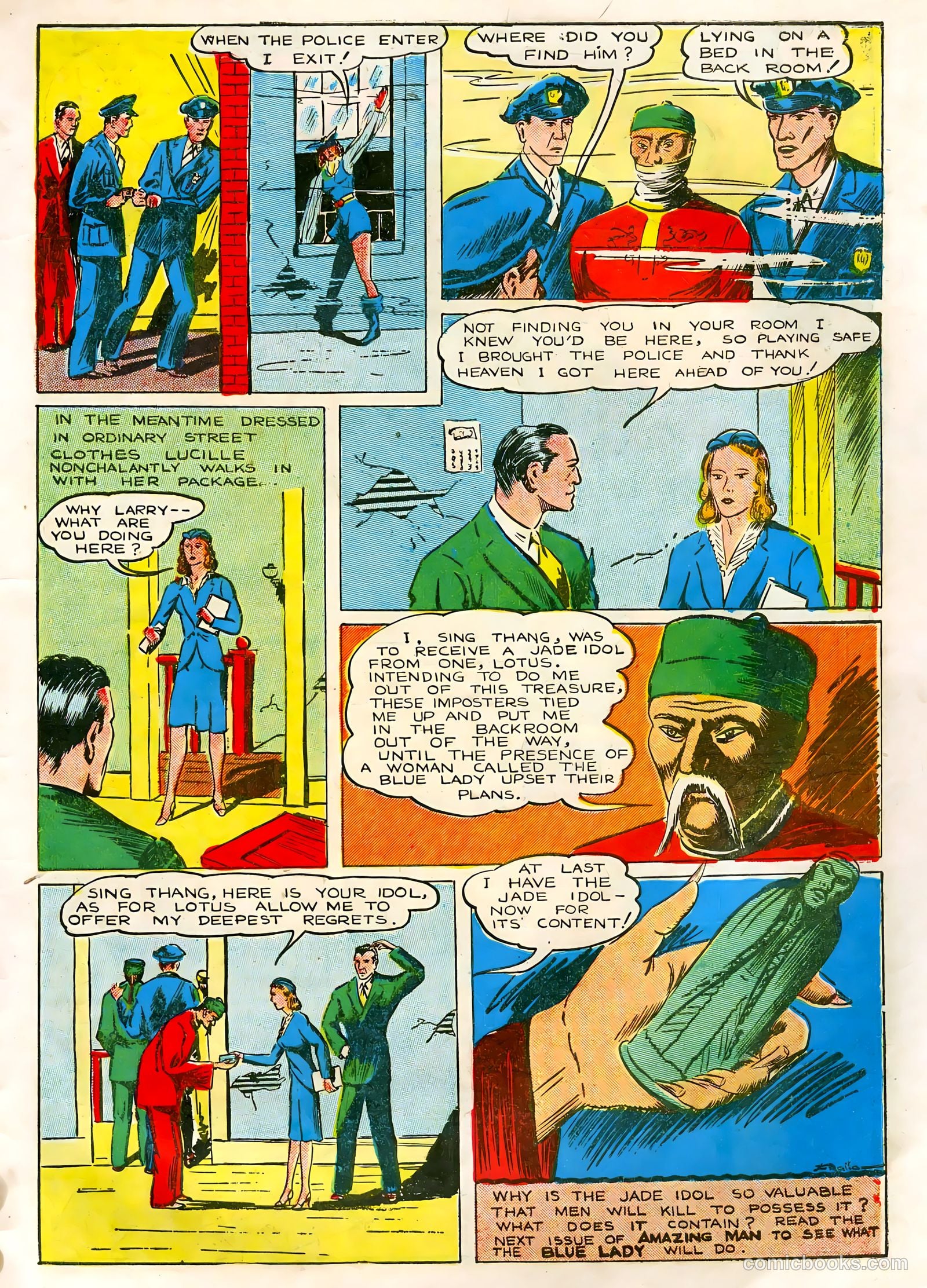 Amazing Man Comics #6 — page 59 of 69