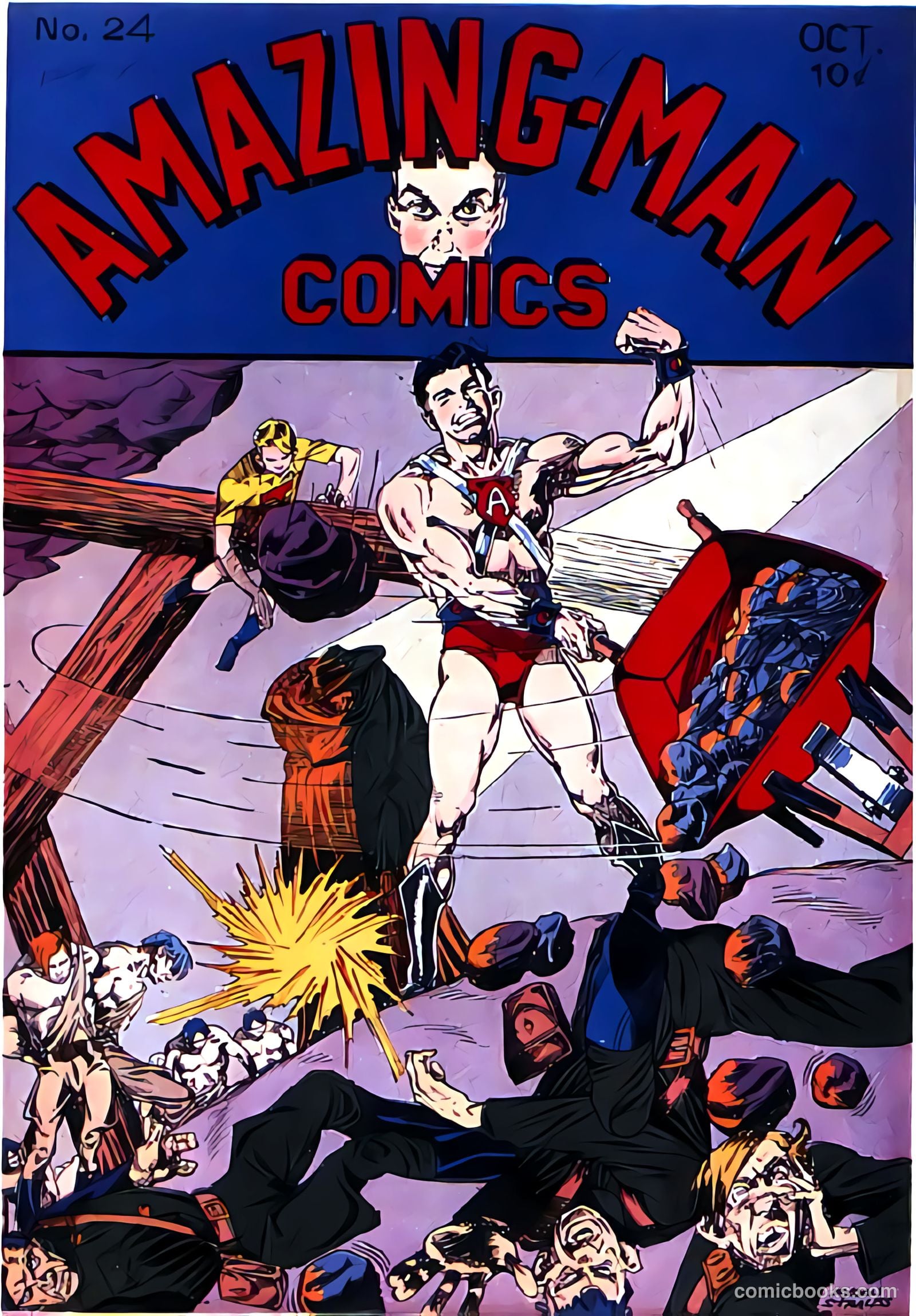 Amazing Man Comics #6 — page 69 of 69