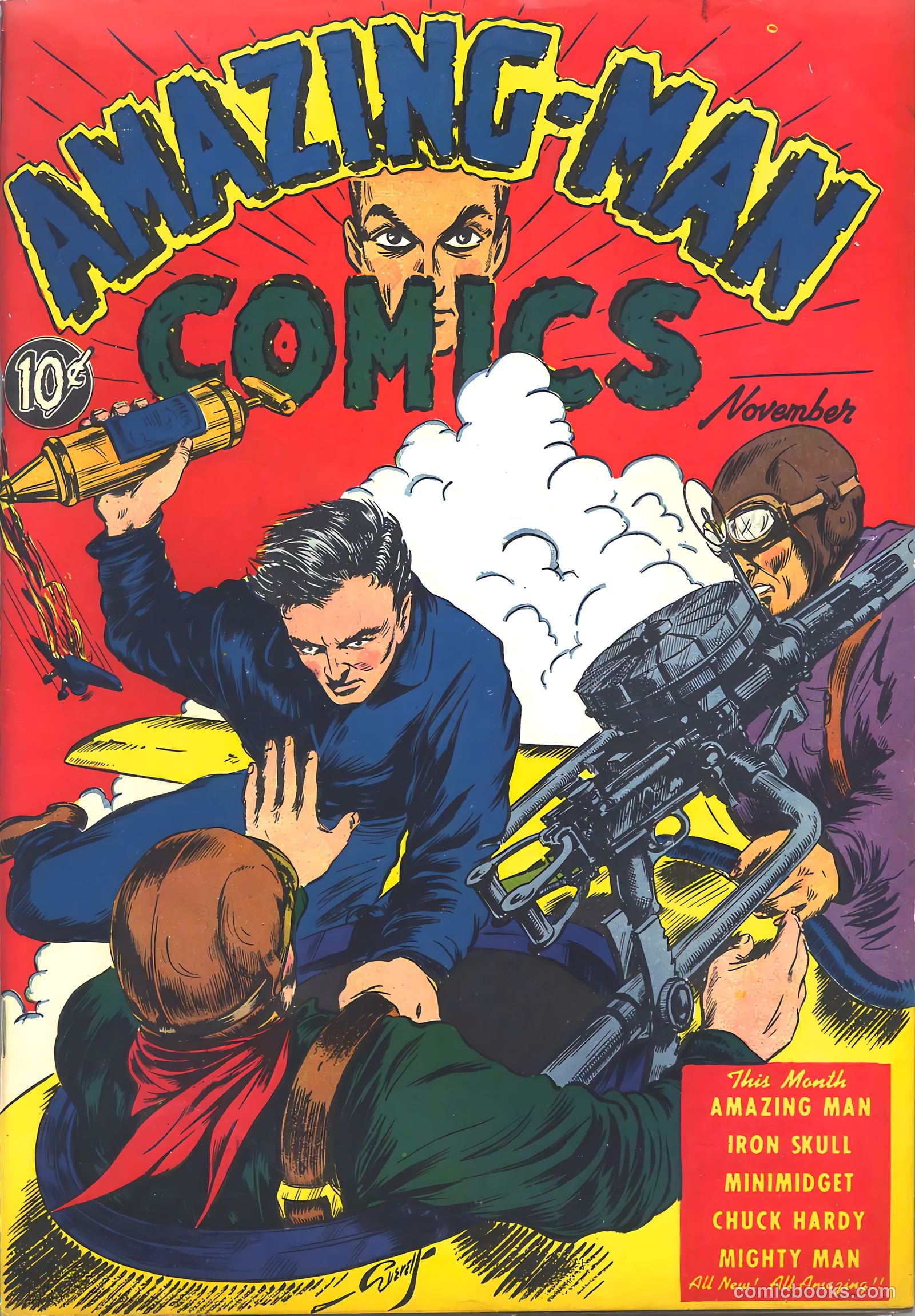 Amazing Man Comics #7 — page 2 of 70