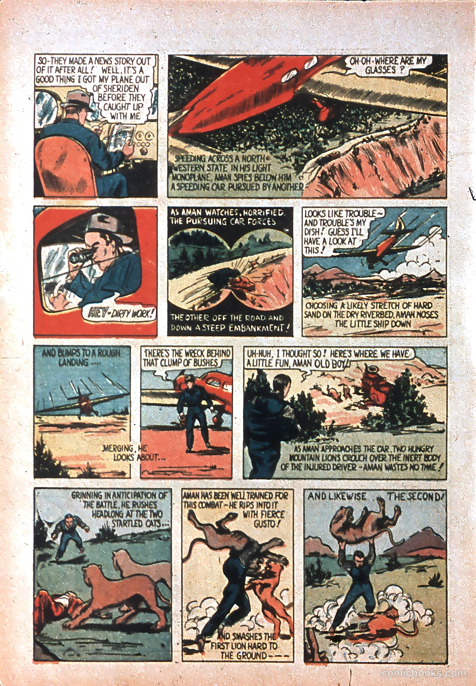 Amazing Man Comics #7 — page 5 of 70