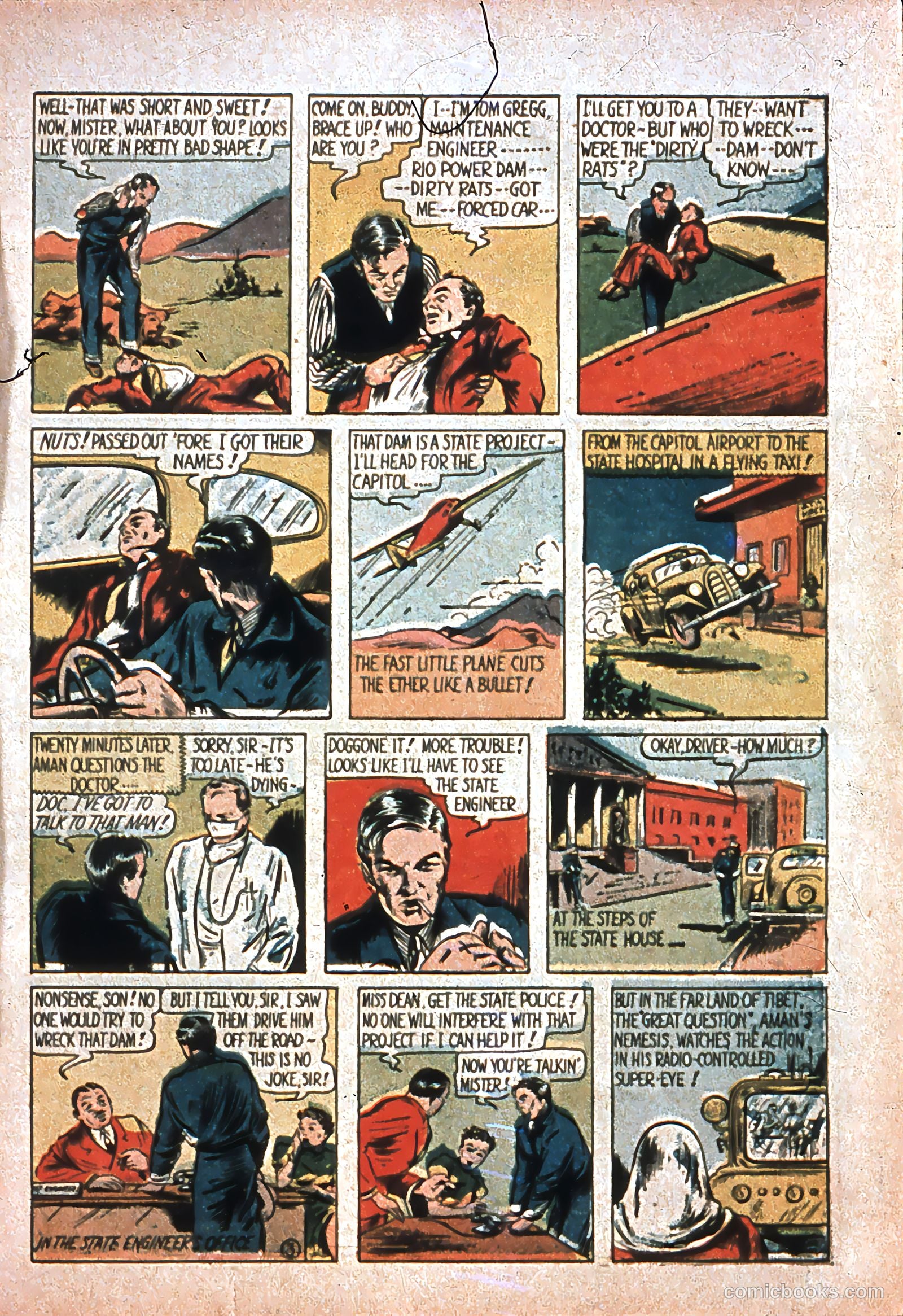 Amazing Man Comics #7 — page 6 of 70