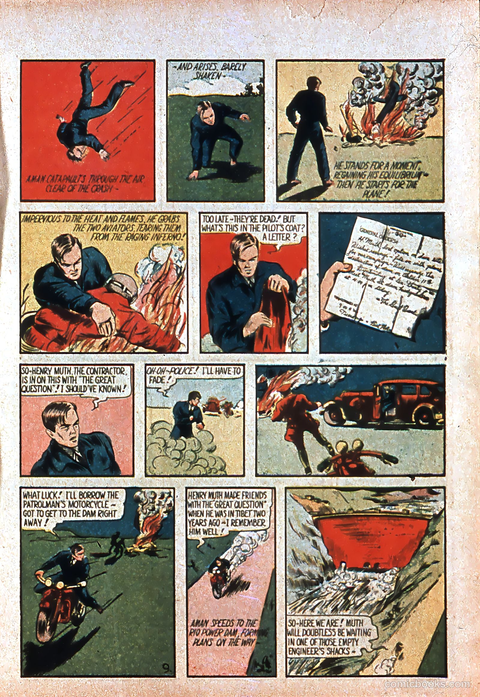 Amazing Man Comics #7 — page 12 of 70