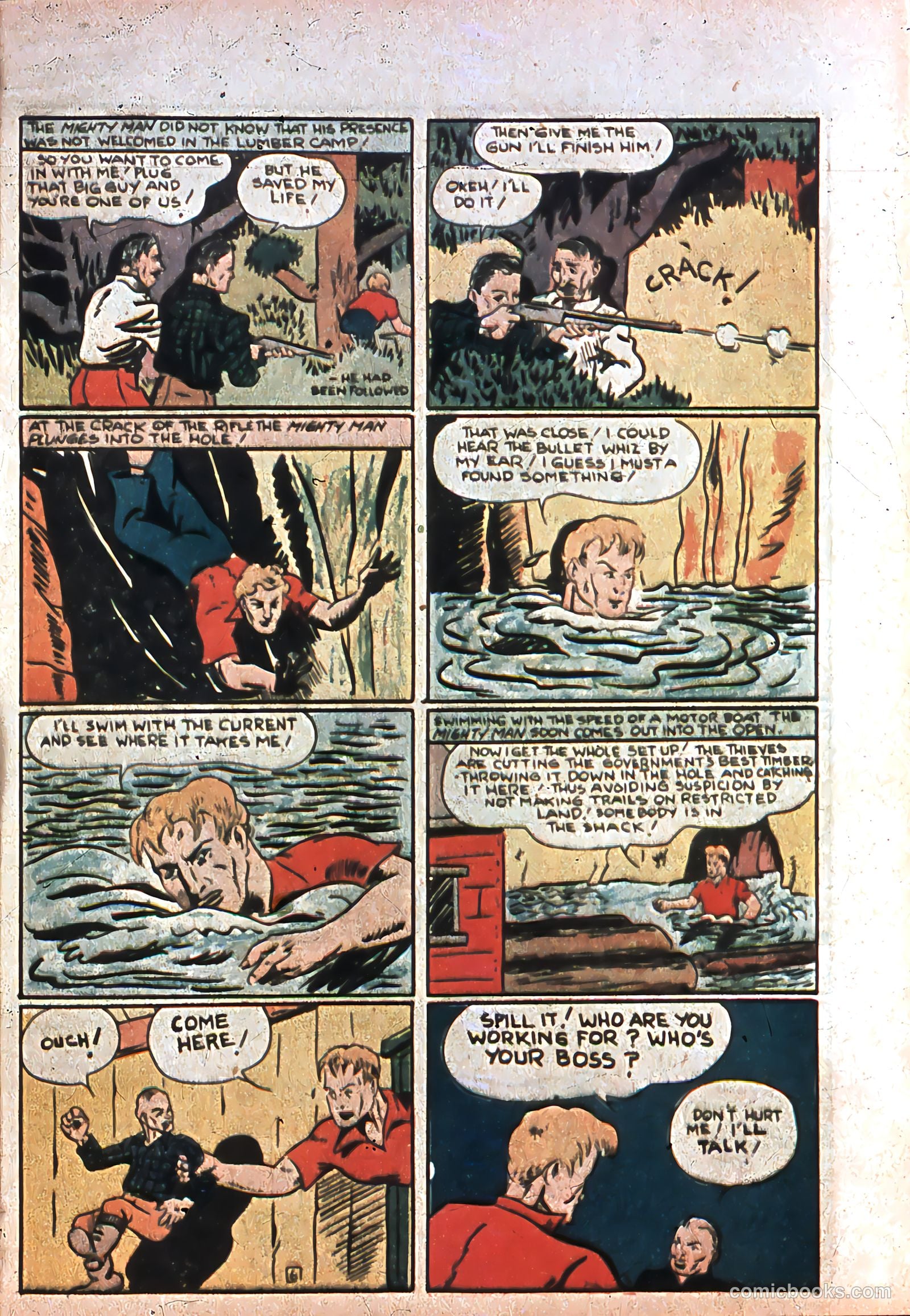 Amazing Man Comics #7 — page 58 of 70