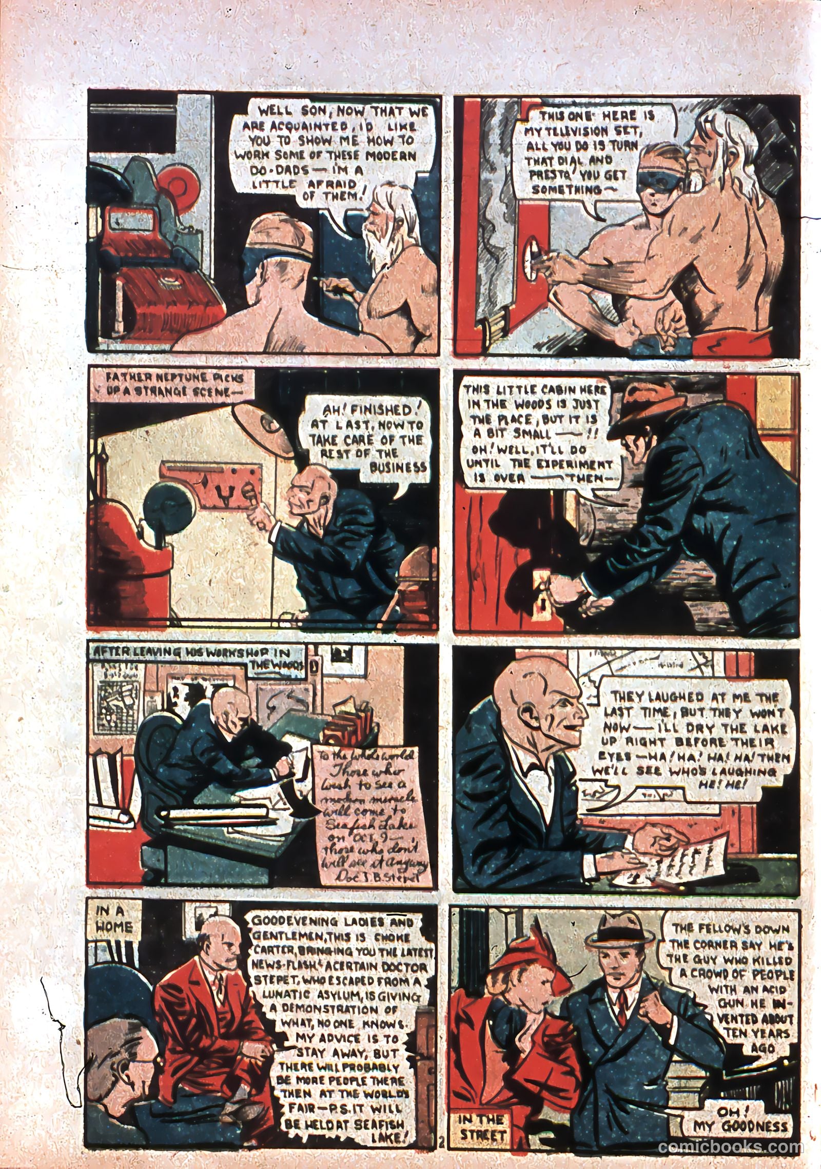 Amazing Man Comics #7 — page 61 of 70