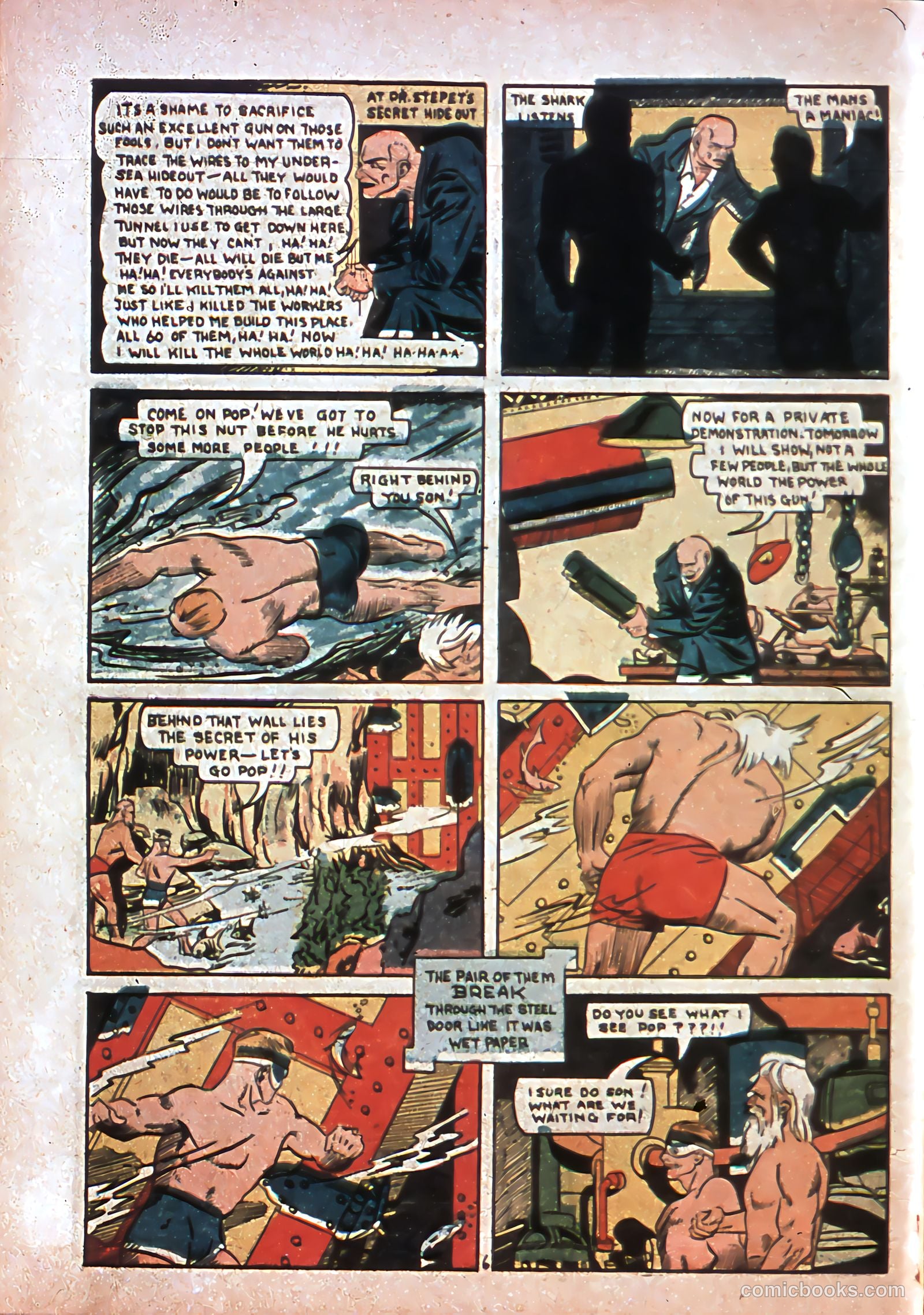 Amazing Man Comics #7 — page 65 of 70