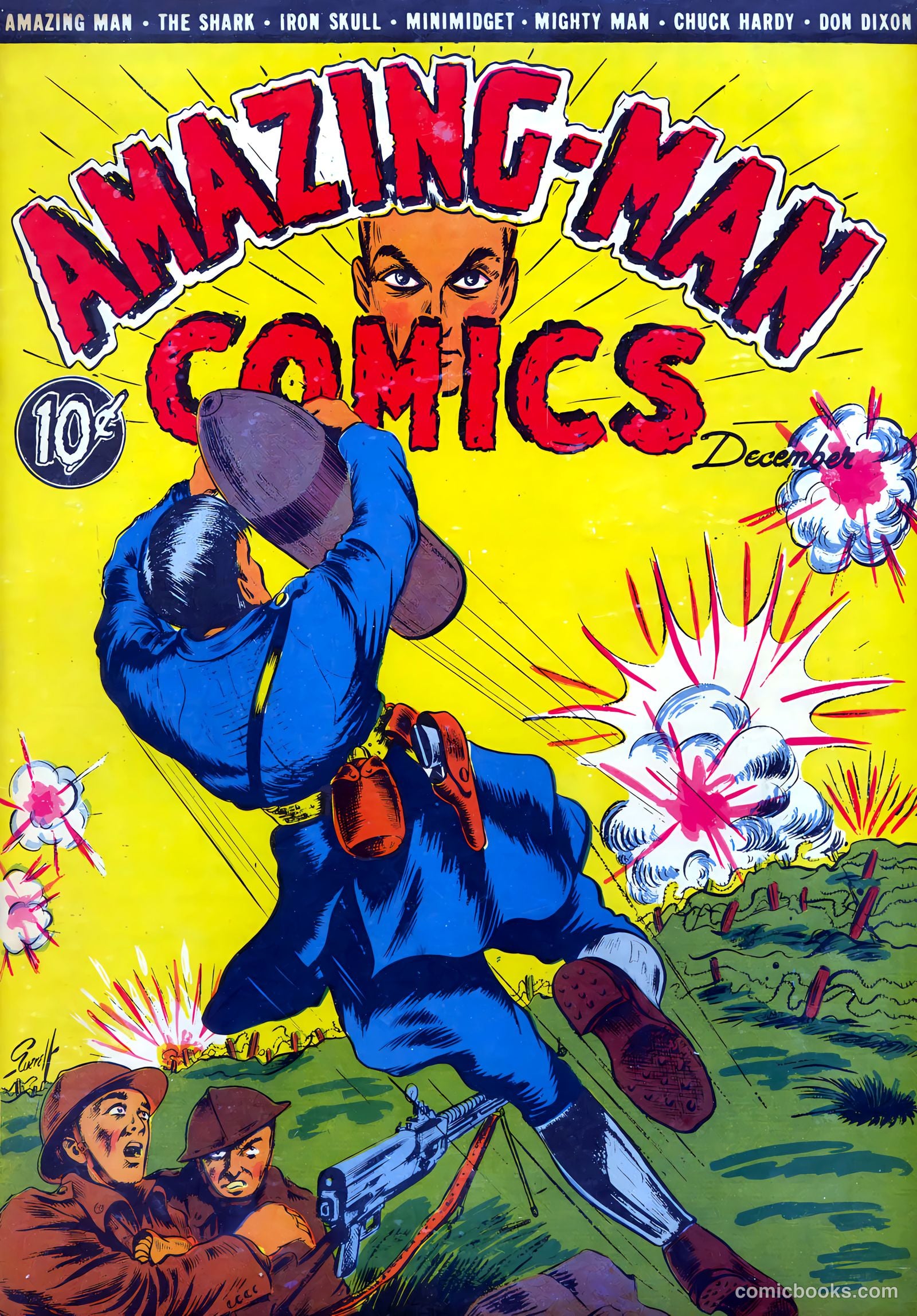 Amazing Man Comics #8 — page 1 of 76
