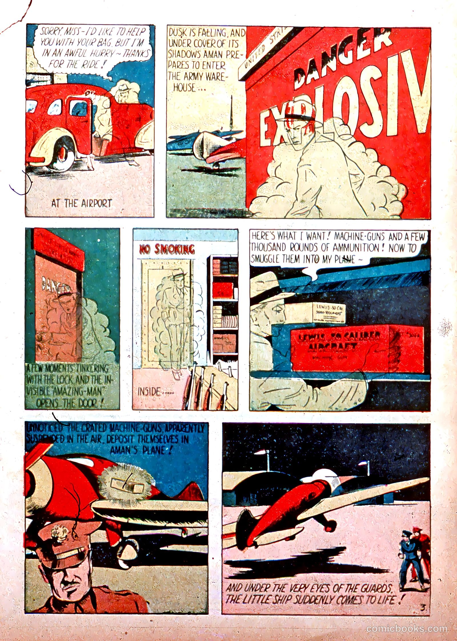 Amazing Man Comics #8 — page 7 of 76