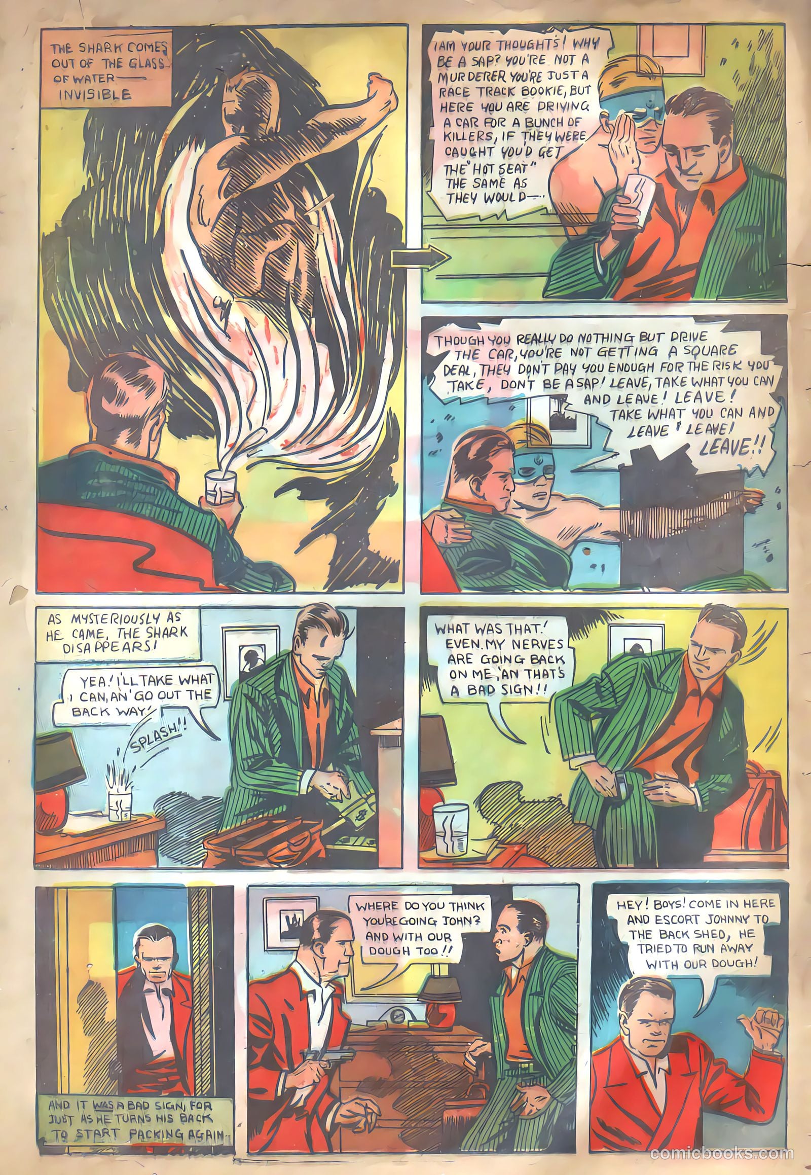 Amazing Man Comics #8 — page 69 of 76