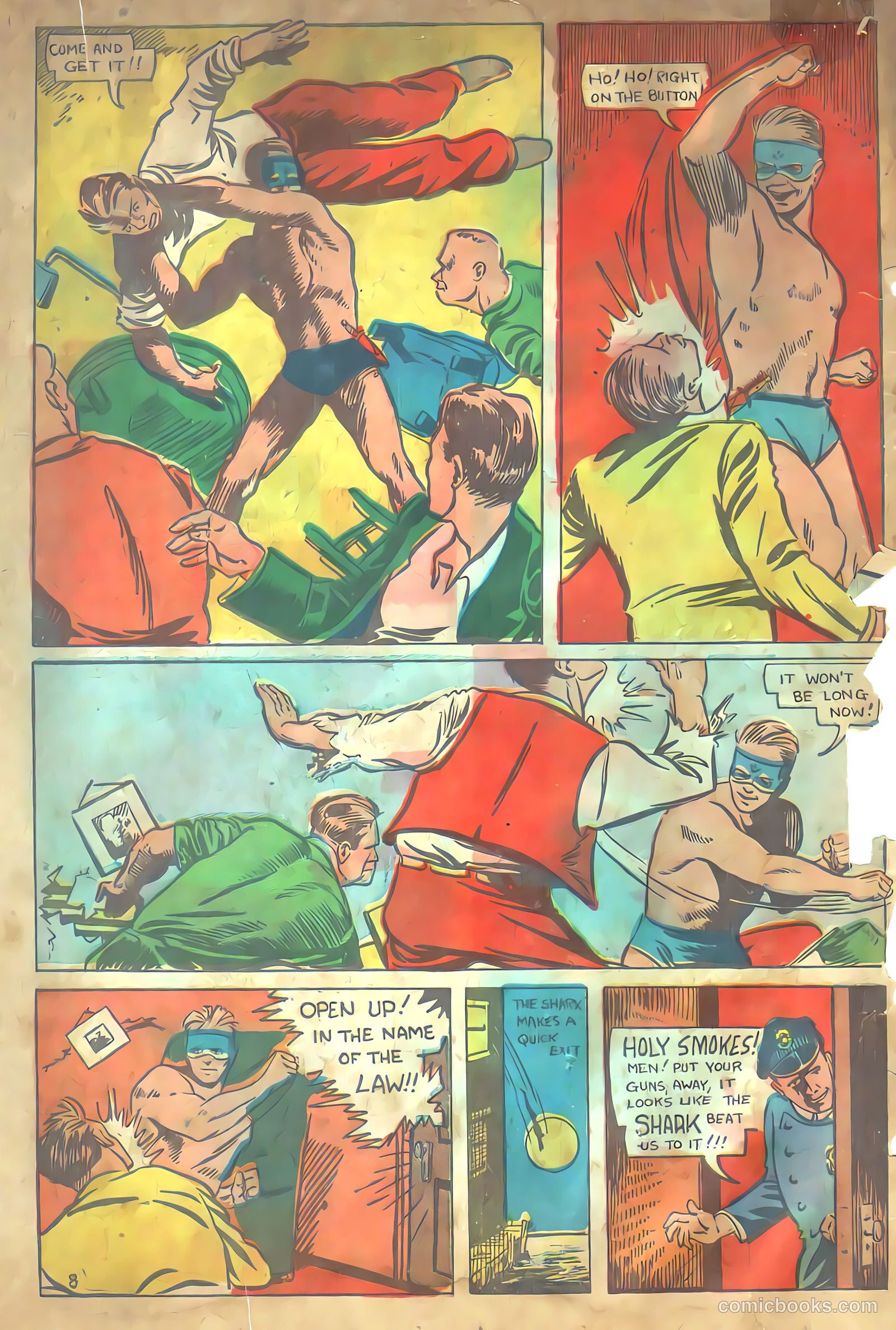 Amazing Man Comics #8 — page 74 of 76