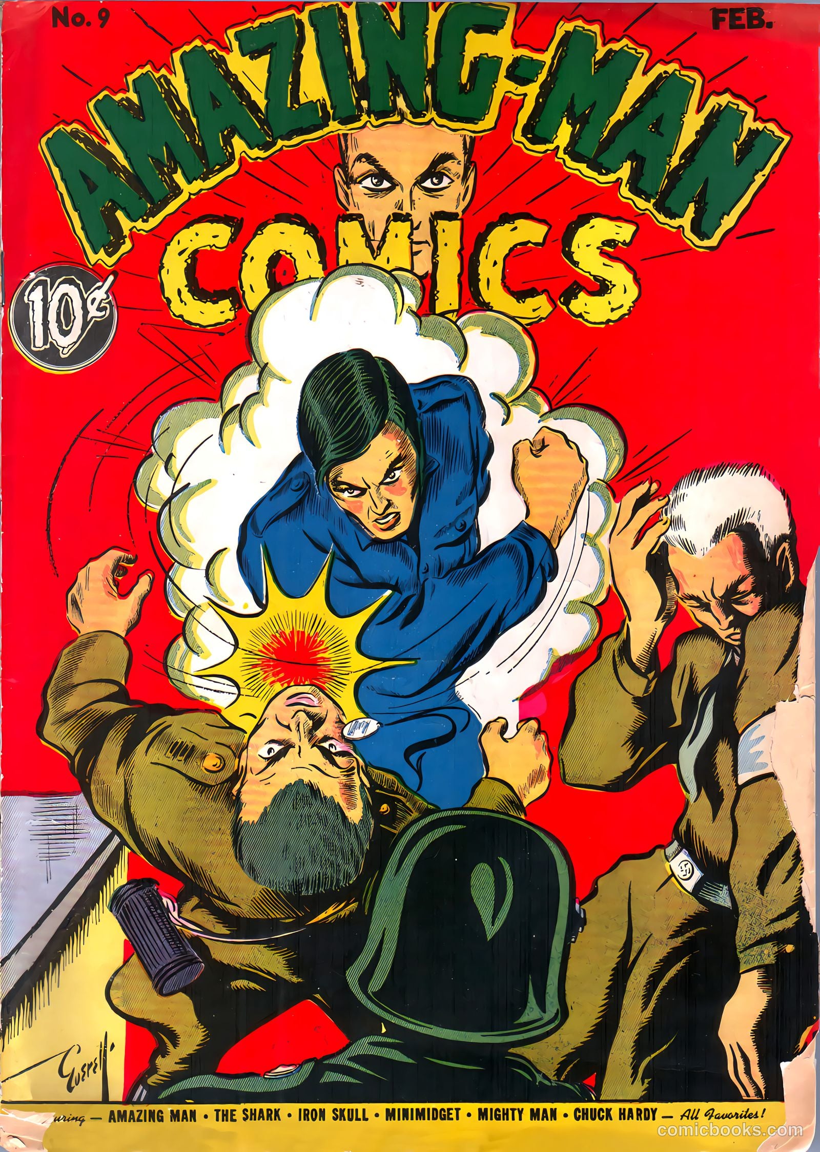Amazing Man Comics #9 — page 1 of 69