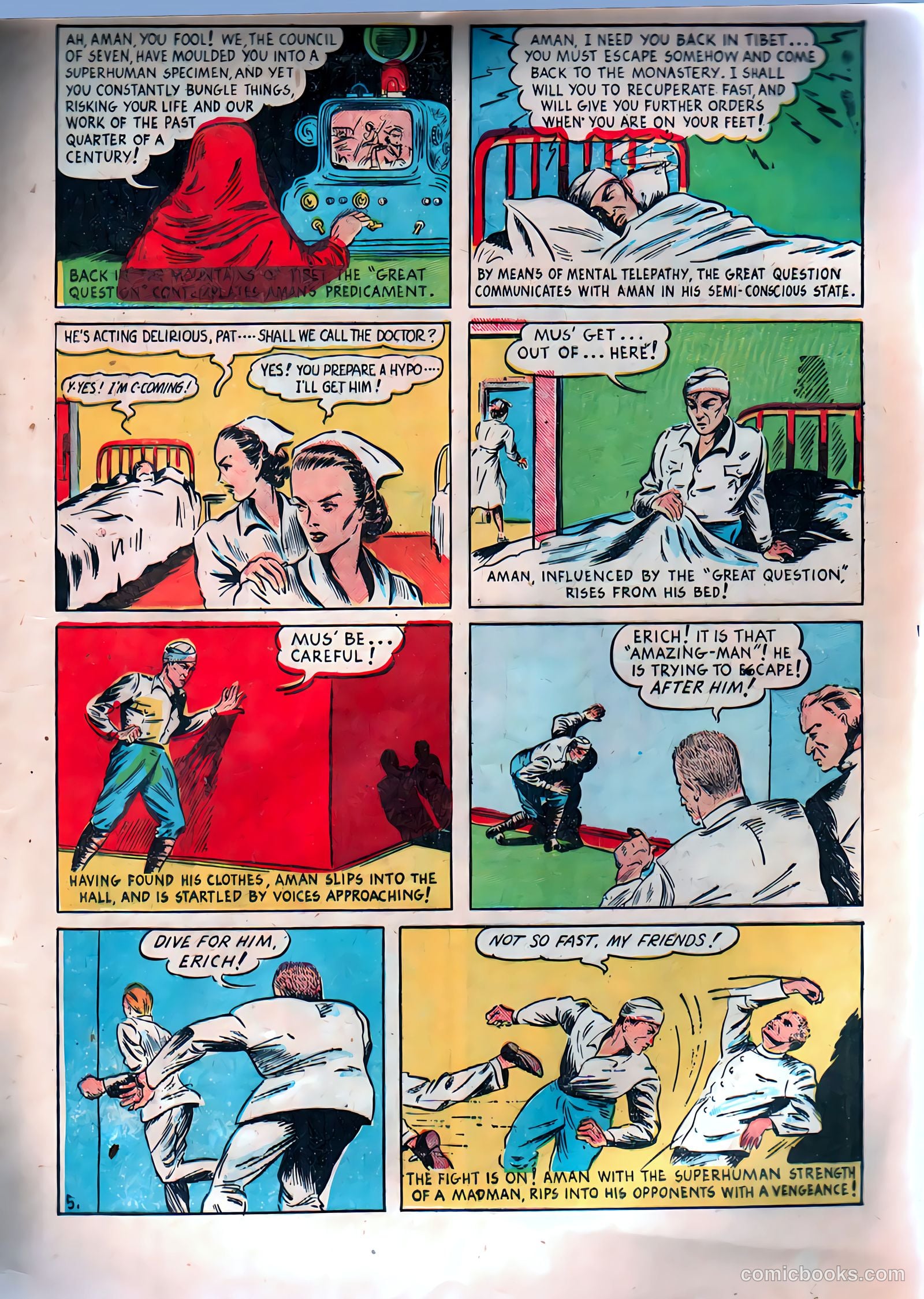 Amazing Man Comics #9 — page 8 of 69
