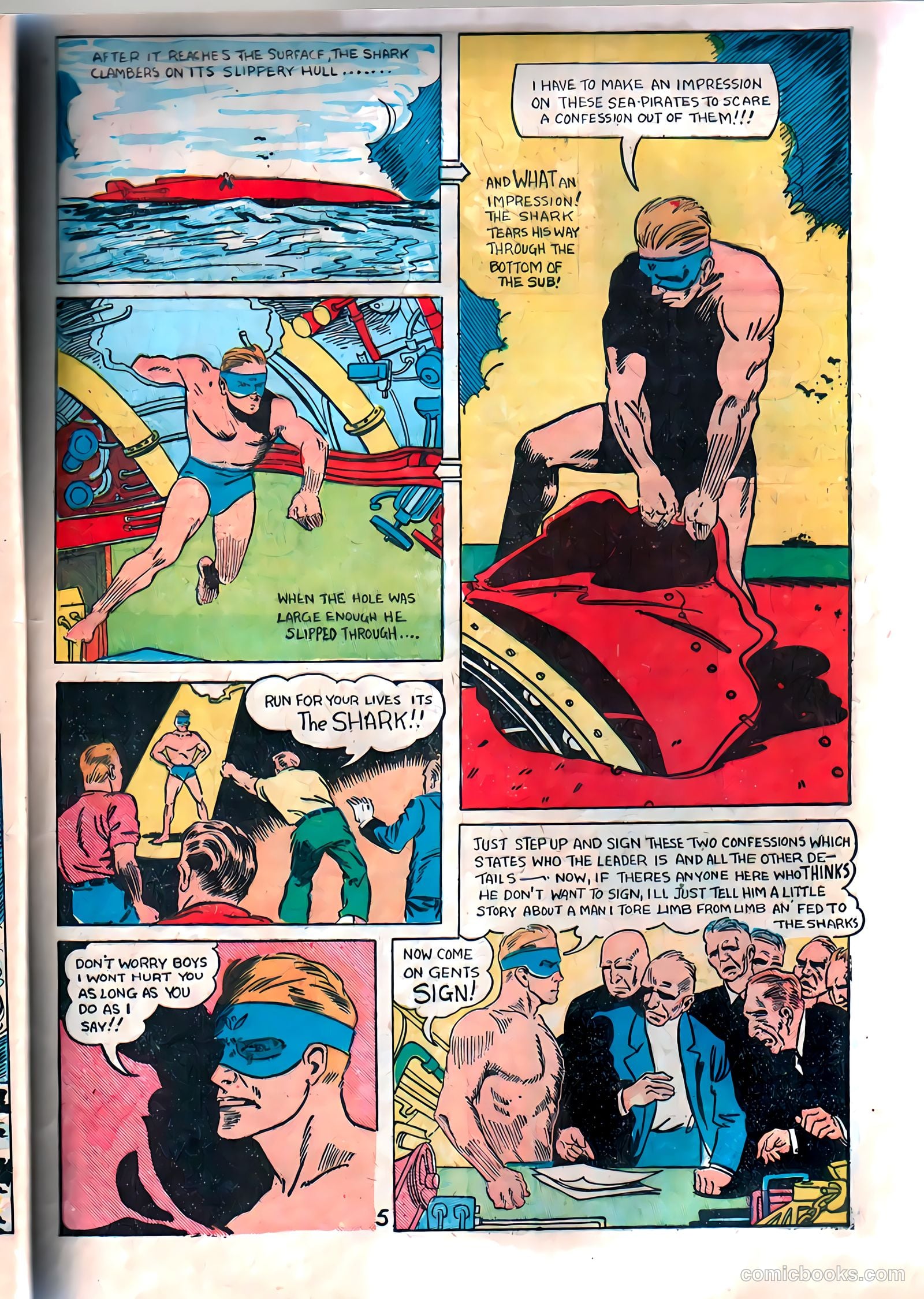 Amazing Man Comics #9 — page 64 of 69