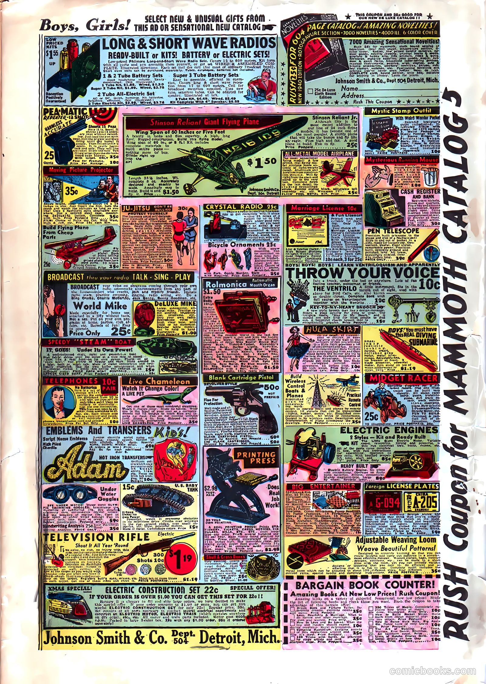 Amazing Man Comics #9 — page 69 of 69
