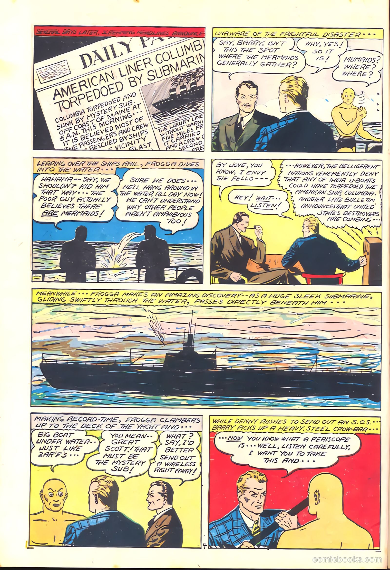 Amazing Mystery Funnies #1 — page 14 of 68