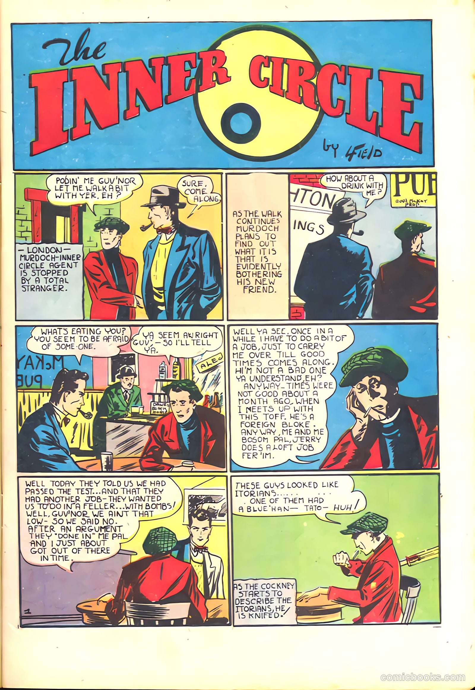 Amazing Mystery Funnies #1 — page 17 of 68