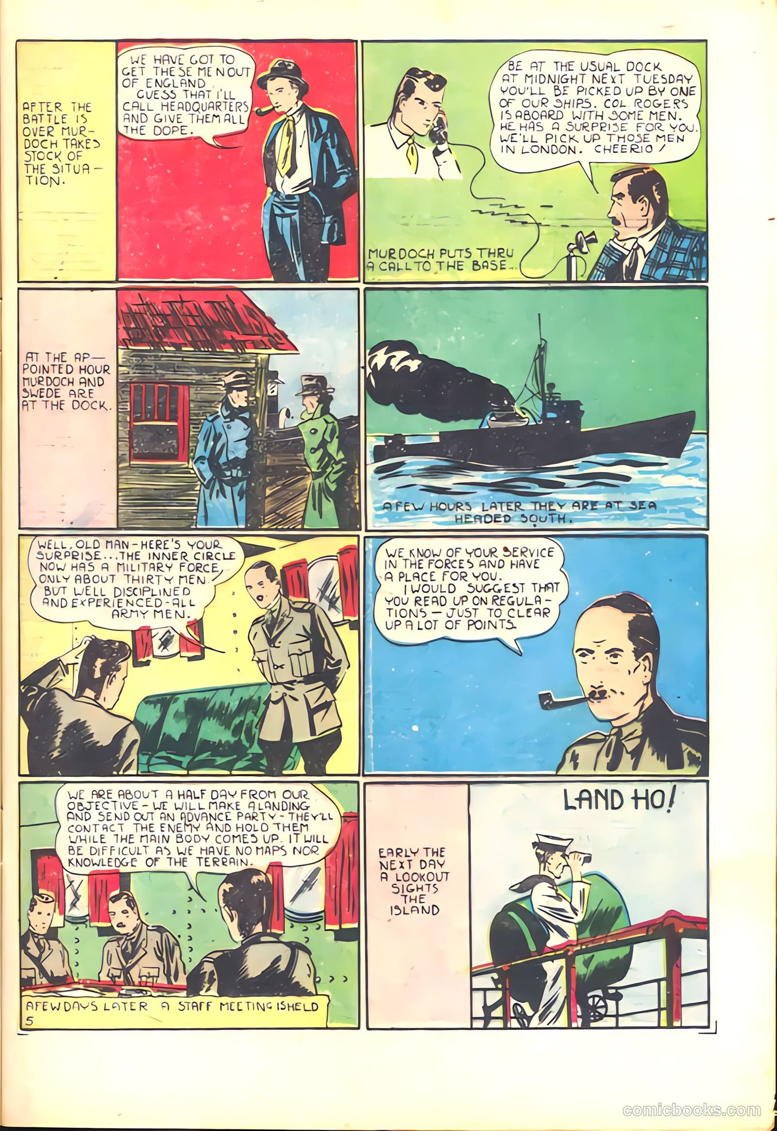 Amazing Mystery Funnies #1 — page 21 of 68
