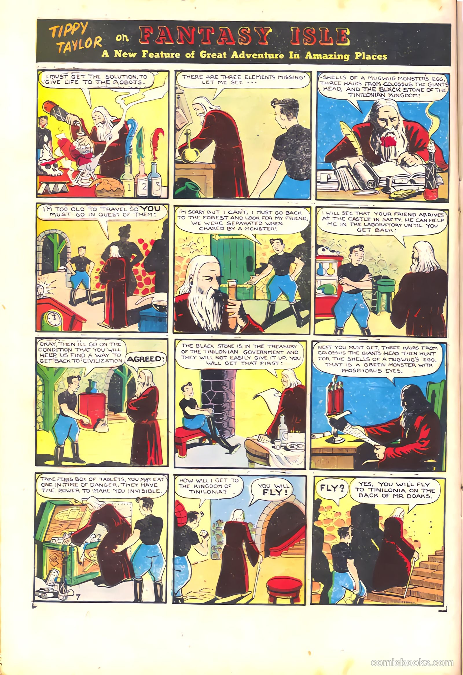 Amazing Mystery Funnies #1 — page 30 of 68