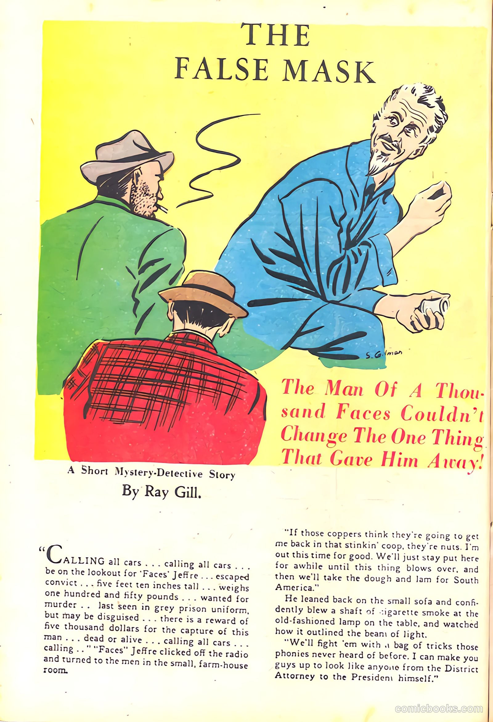 Amazing Mystery Funnies #1 — page 32 of 68