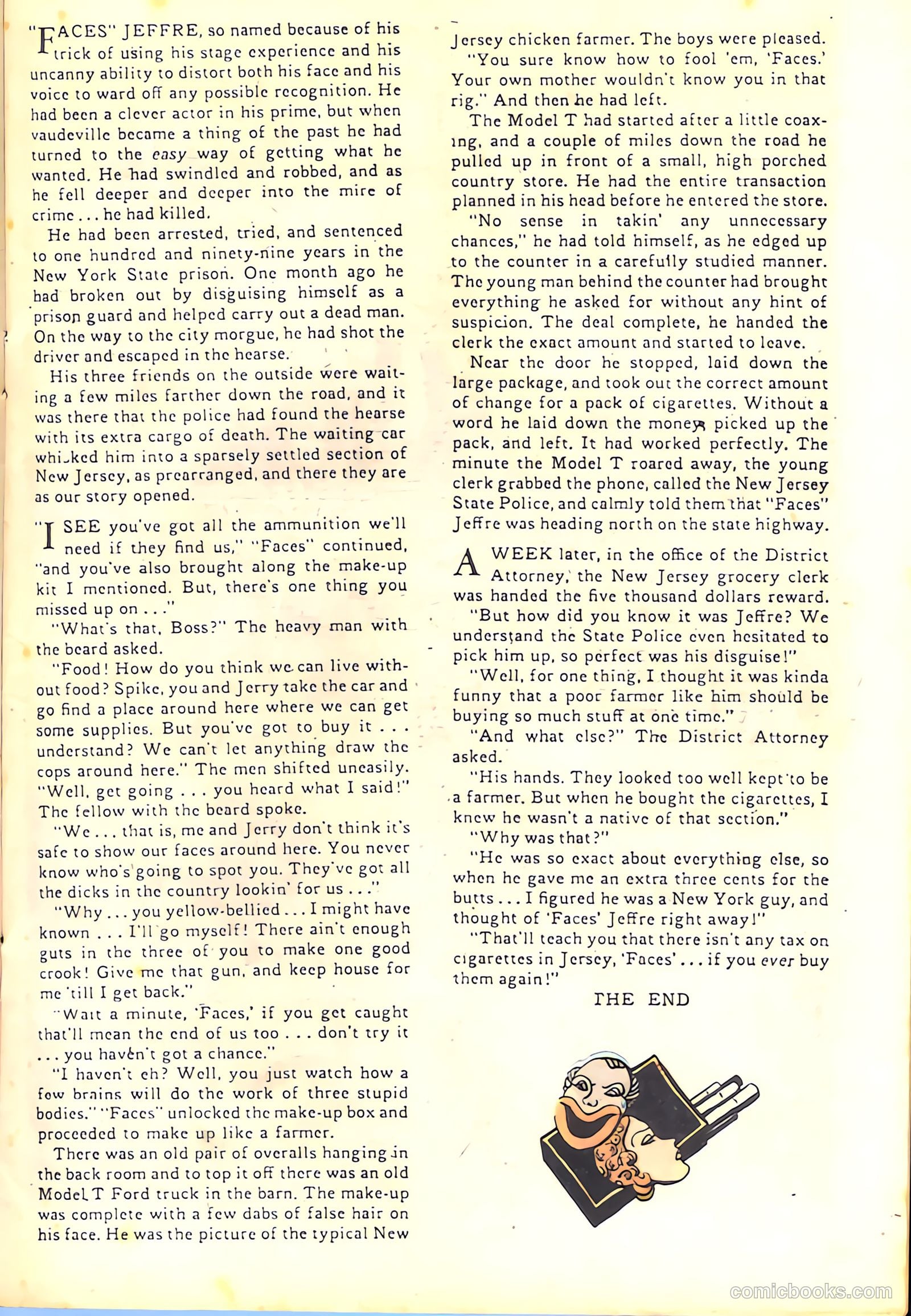 Amazing Mystery Funnies #1 — page 33 of 68