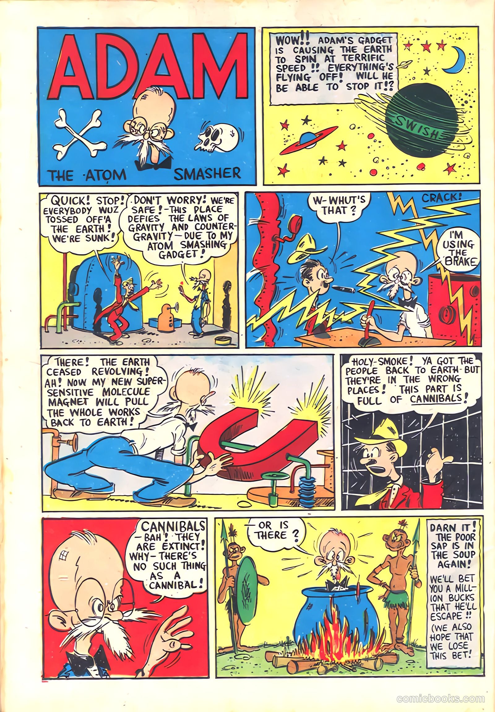 Amazing Mystery Funnies #1 — page 66 of 68