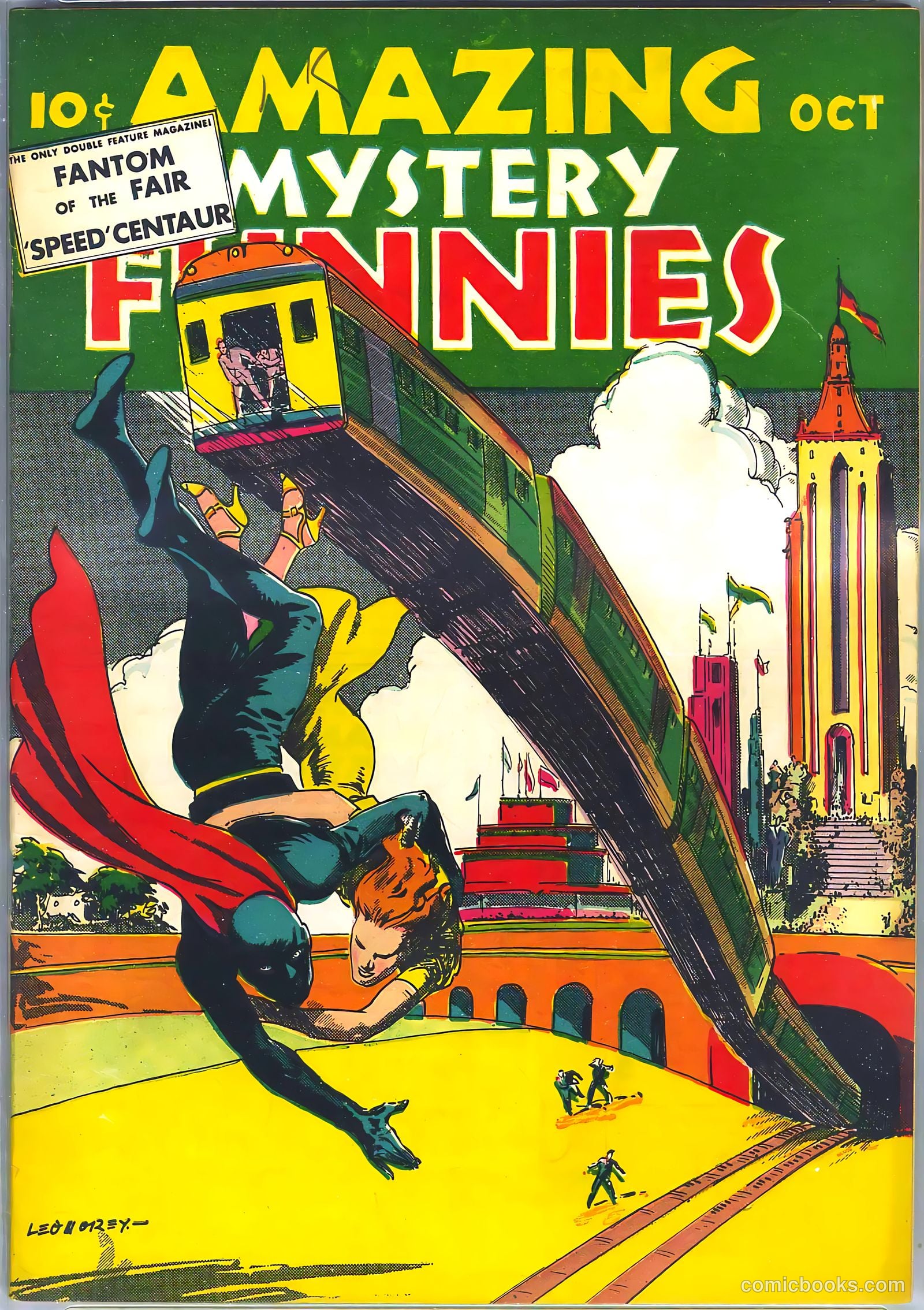 Amazing Mystery Funnies #10 — page 1 of 9