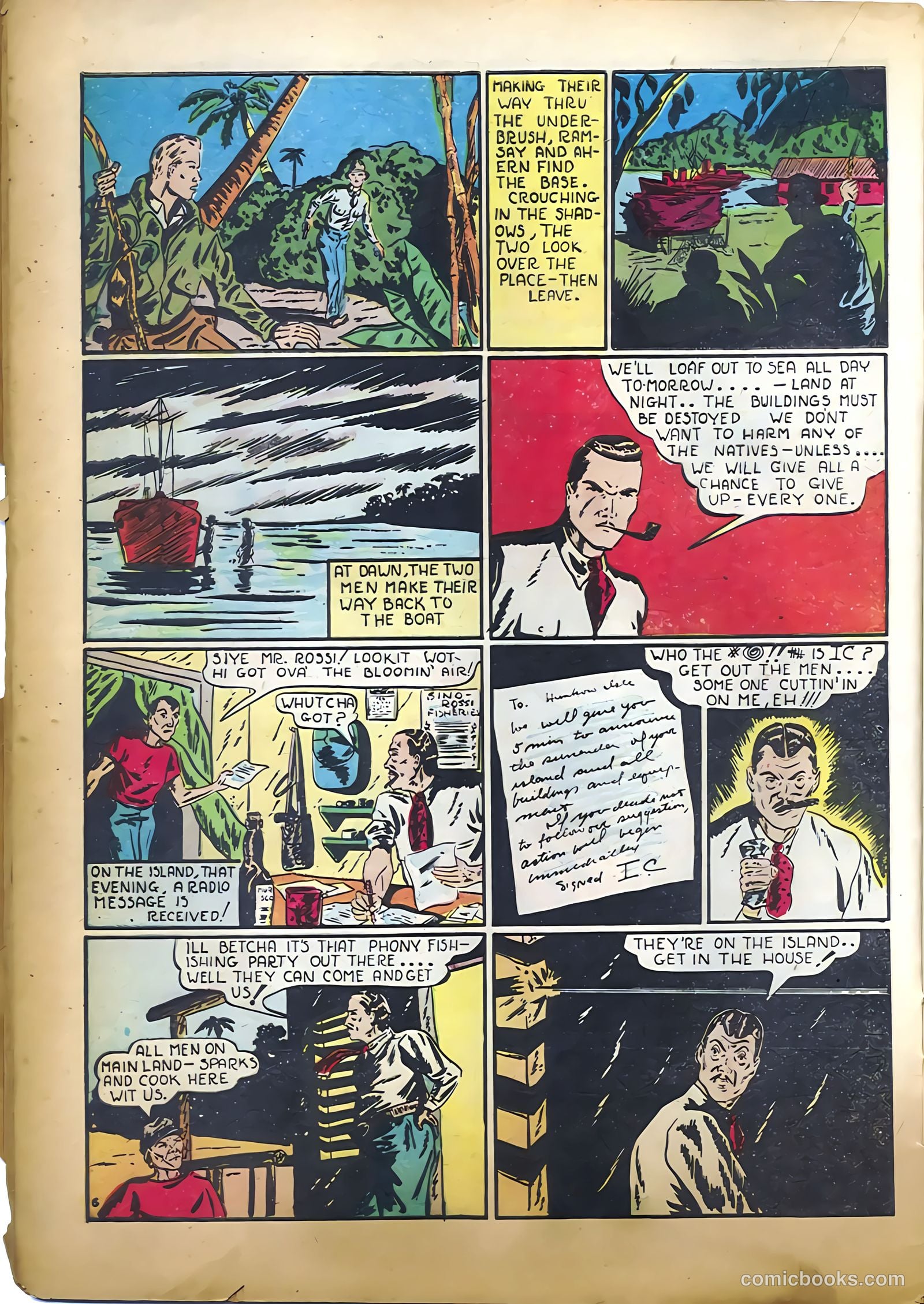 Amazing Mystery Funnies #11 — page 16 of 52