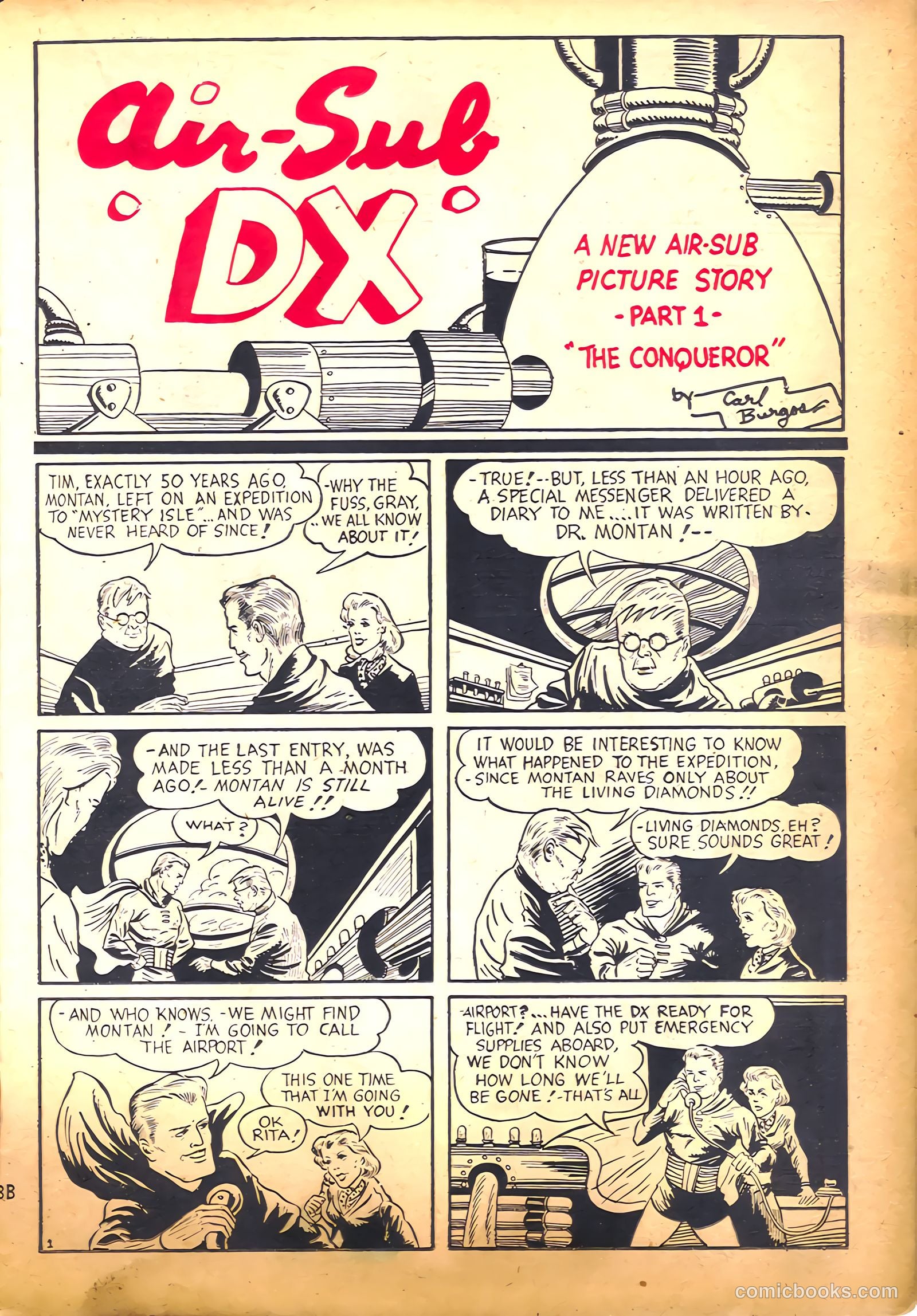 Amazing Mystery Funnies #11 — page 19 of 52