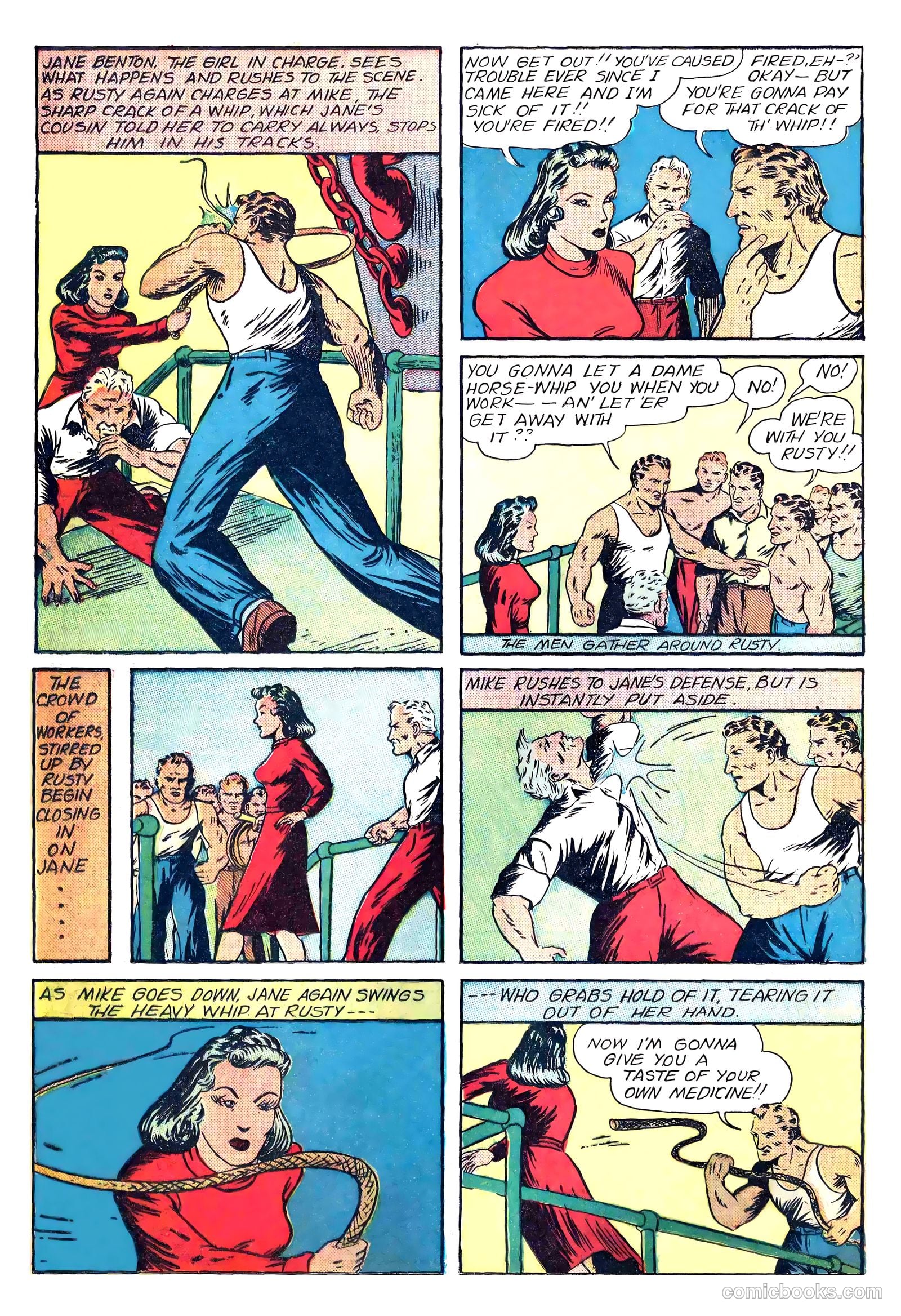 Amazing Mystery Funnies #12 — page 4 of 52