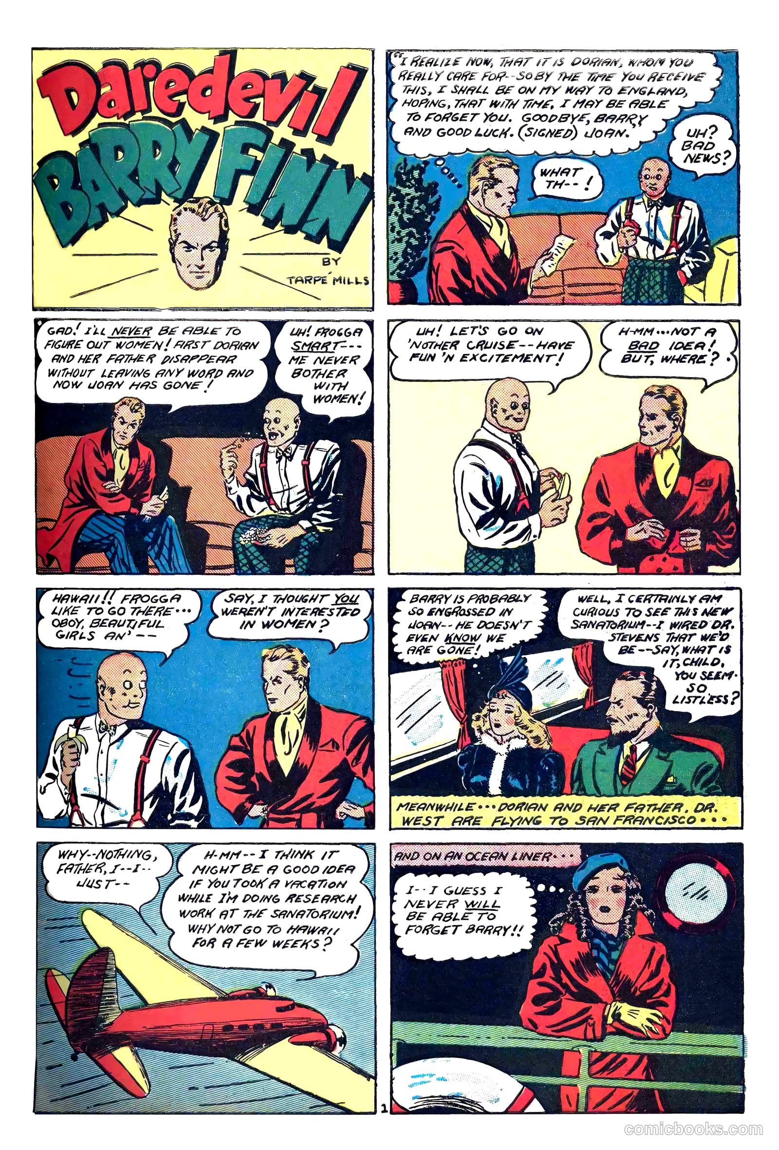 Amazing Mystery Funnies #12 — page 11 of 52
