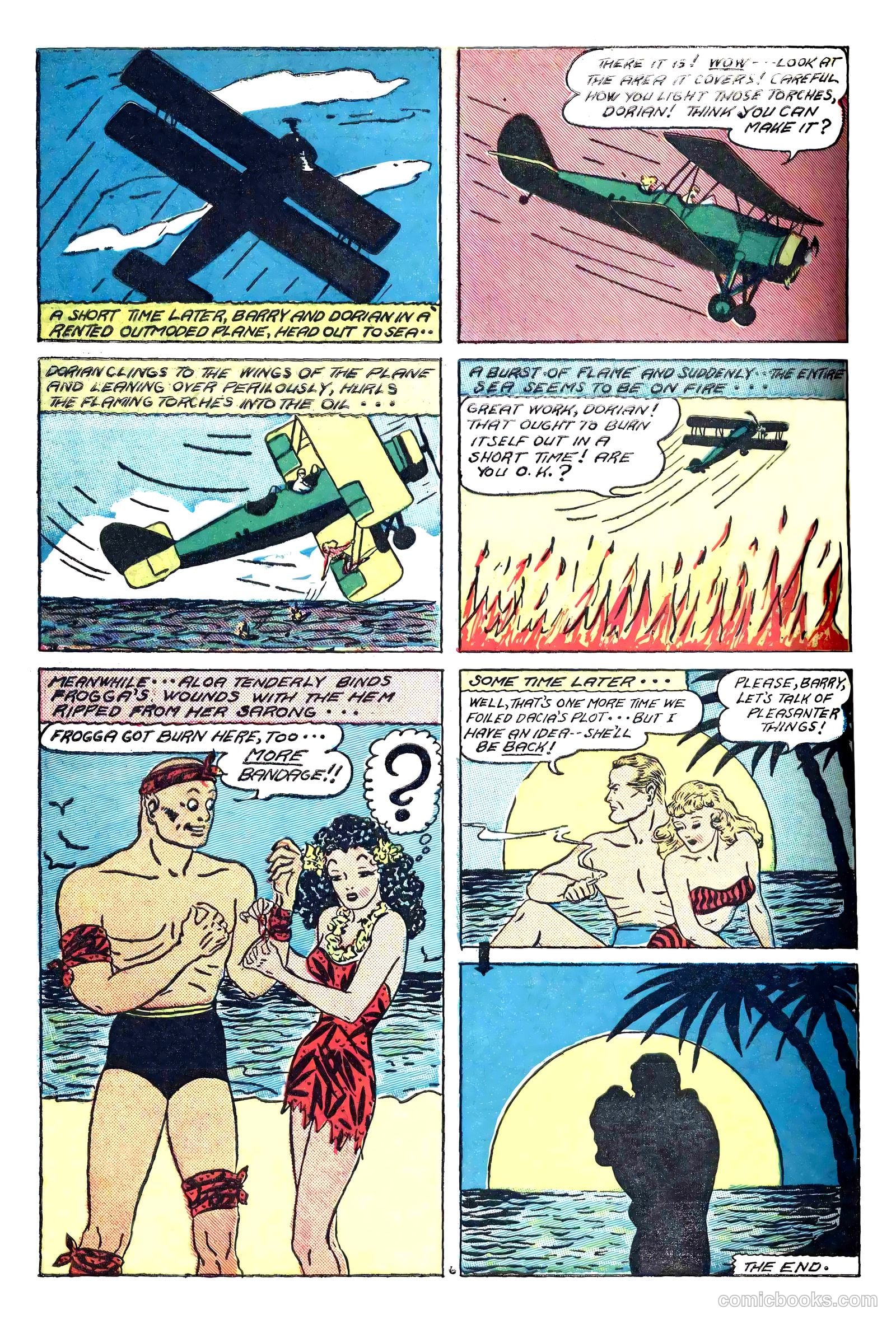 Amazing Mystery Funnies #12 — page 16 of 52