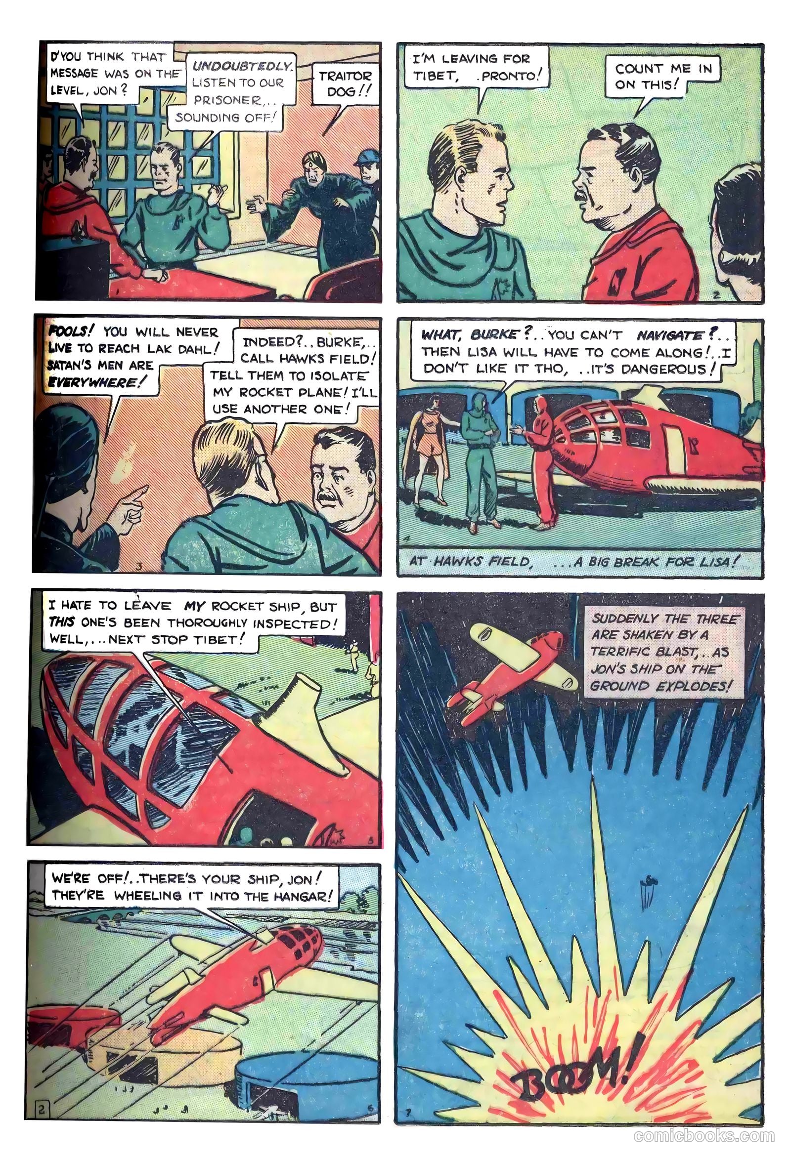 Amazing Mystery Funnies #12 — page 33 of 52