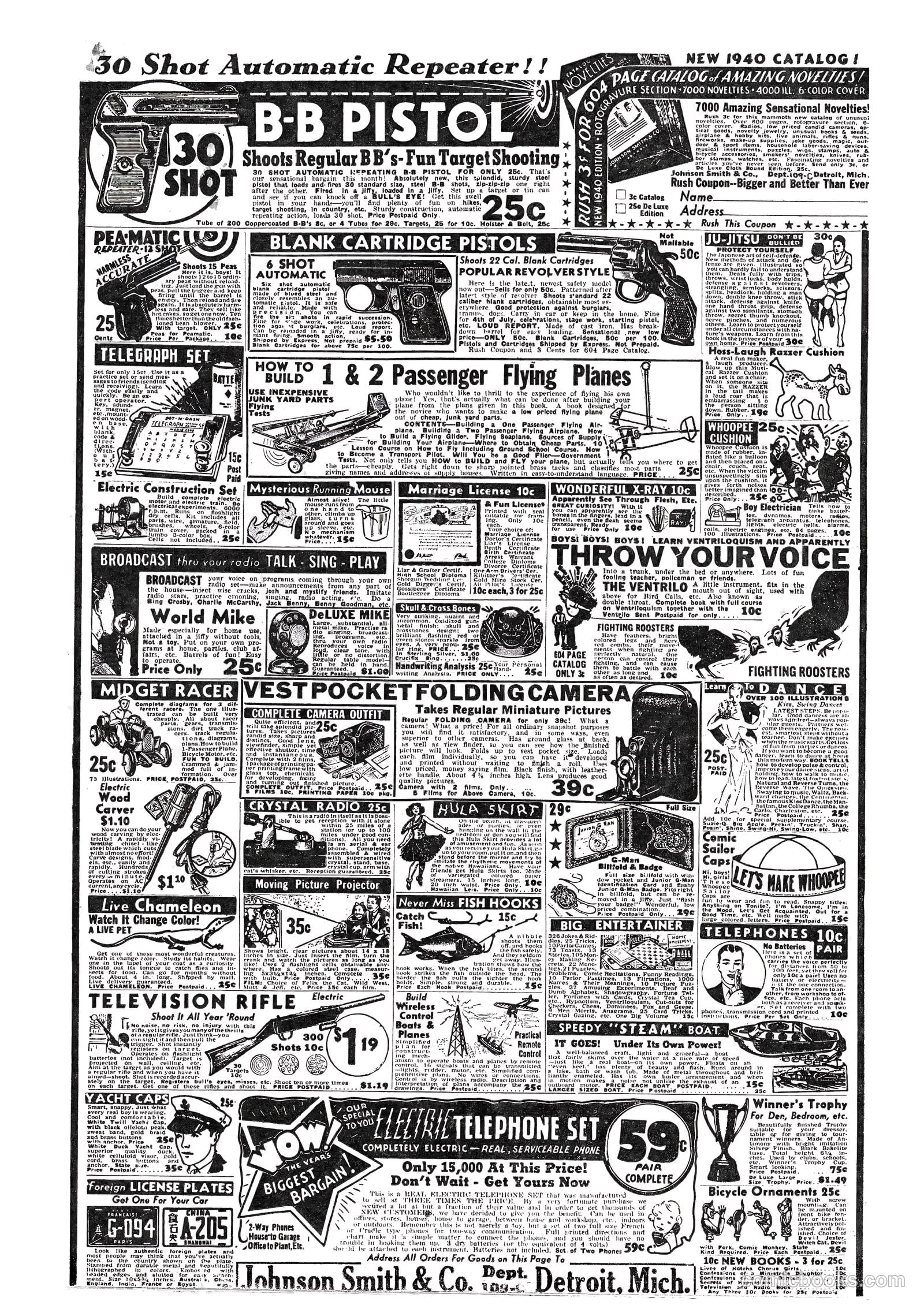 Amazing Mystery Funnies #12 — page 52 of 52