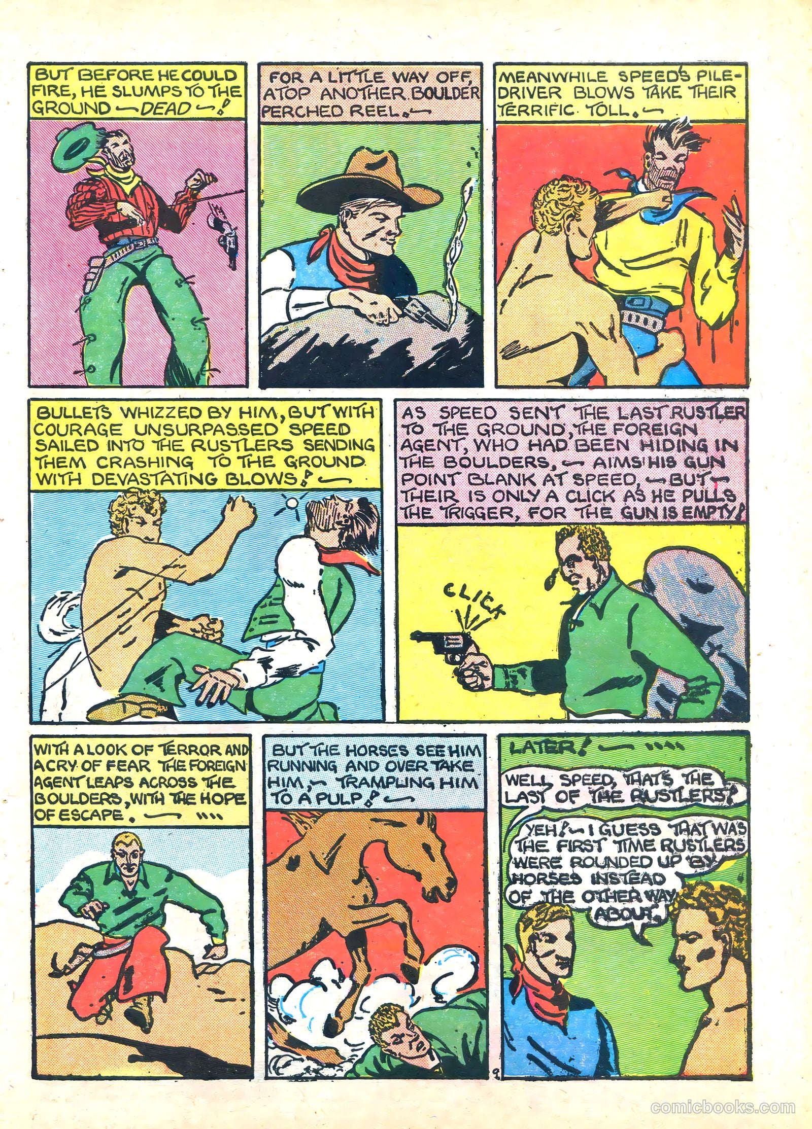 Amazing Mystery Funnies #18 — page 11 of 68