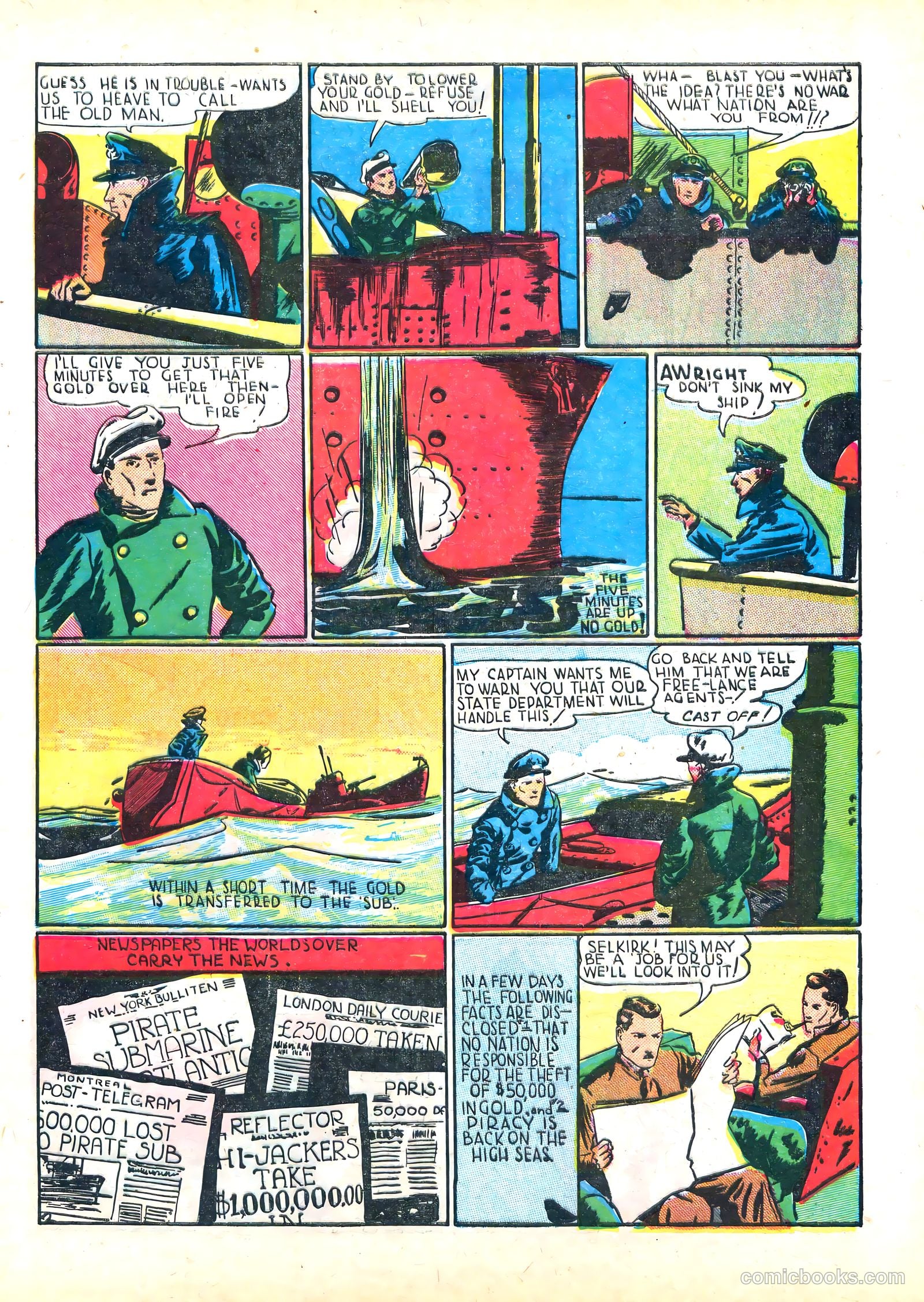 Amazing Mystery Funnies #18 — page 13 of 68