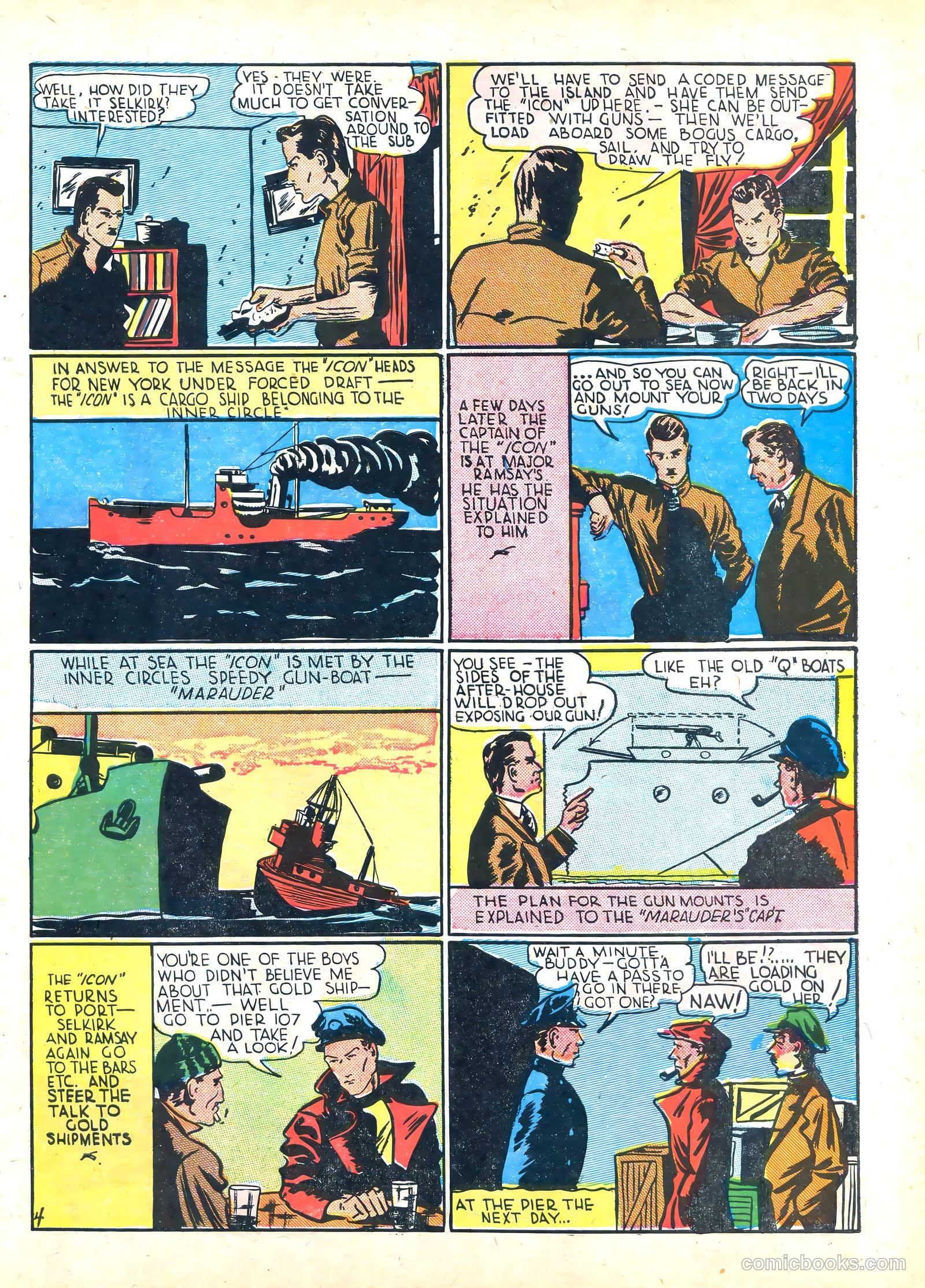 Amazing Mystery Funnies #18 — page 15 of 68