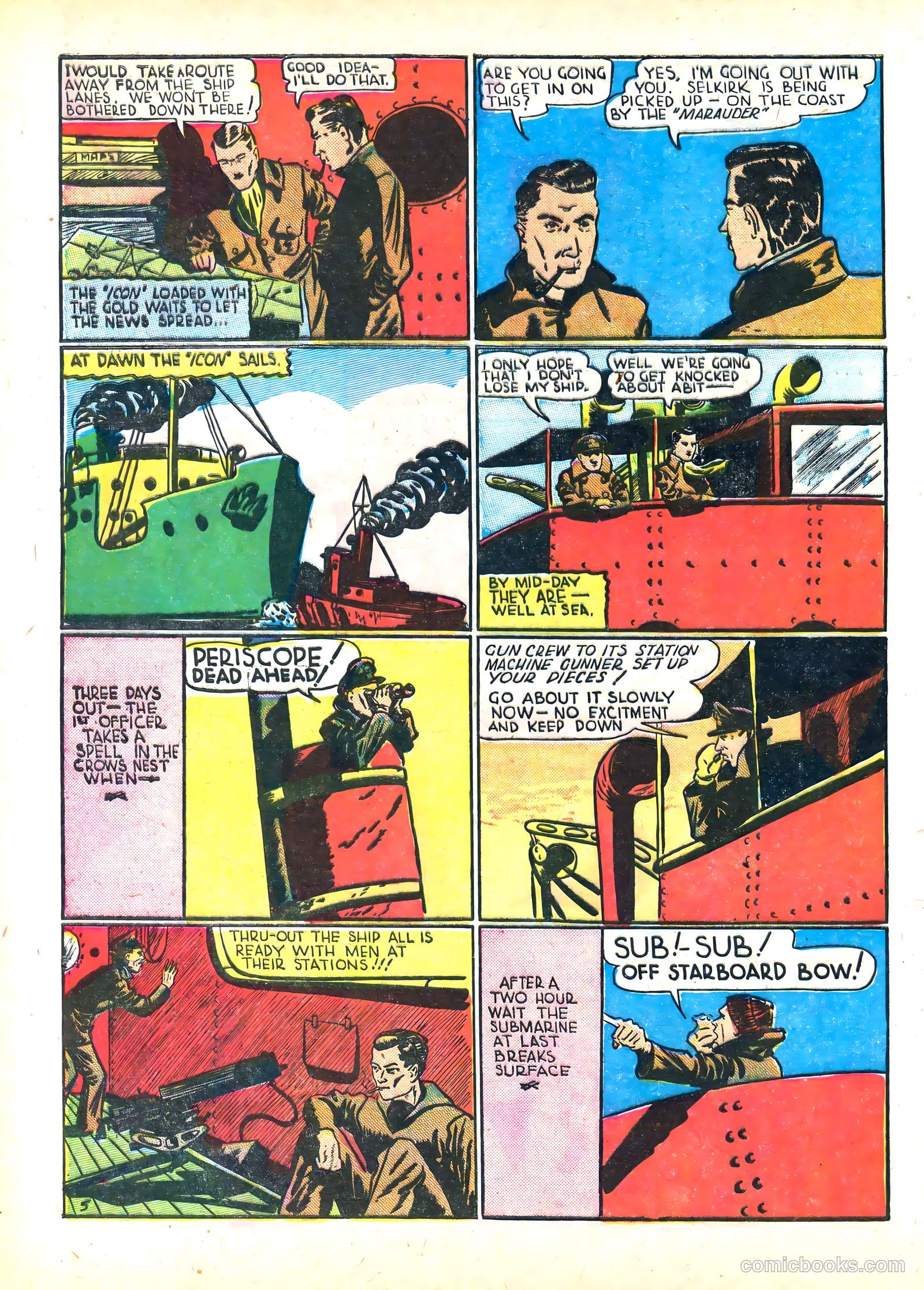 Amazing Mystery Funnies #18 — page 16 of 68