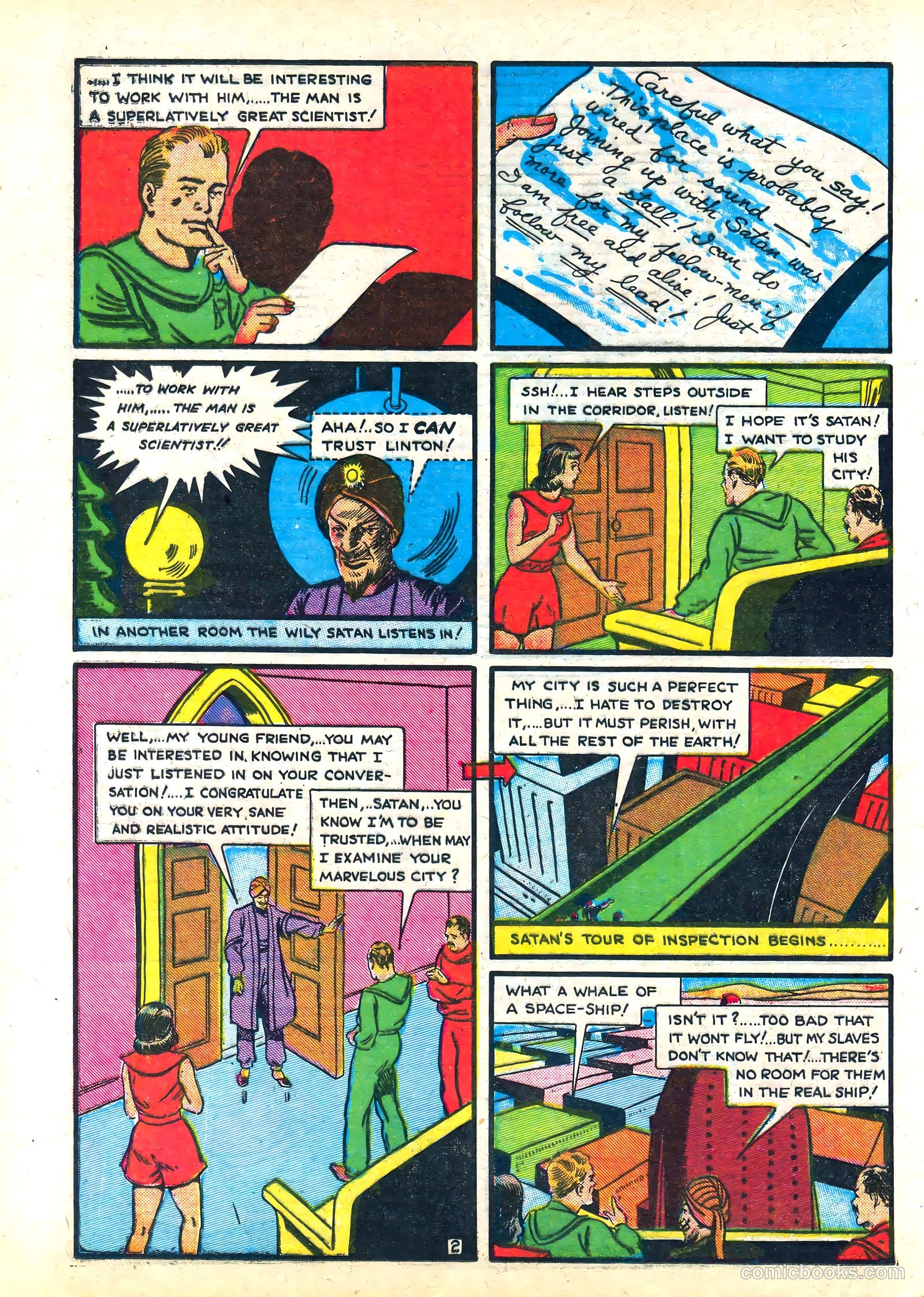 Amazing Mystery Funnies #18 — page 20 of 68