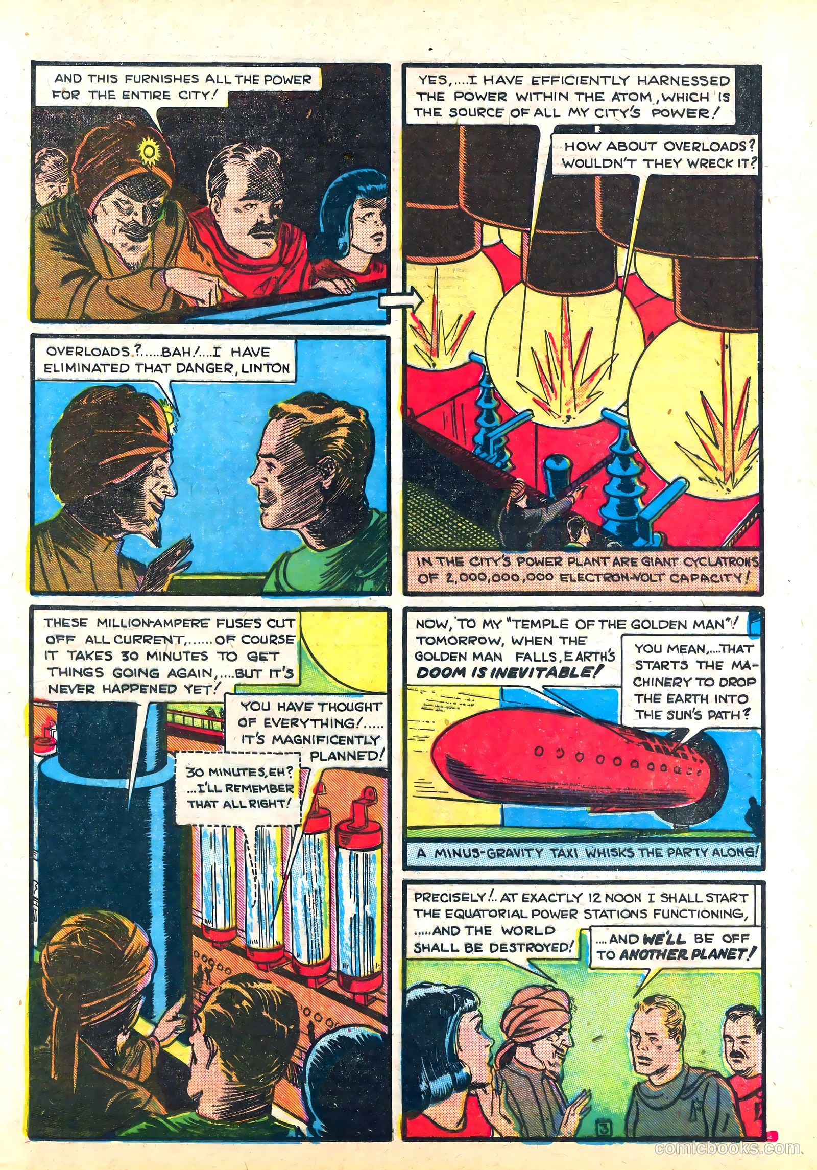 Amazing Mystery Funnies #18 — page 21 of 68
