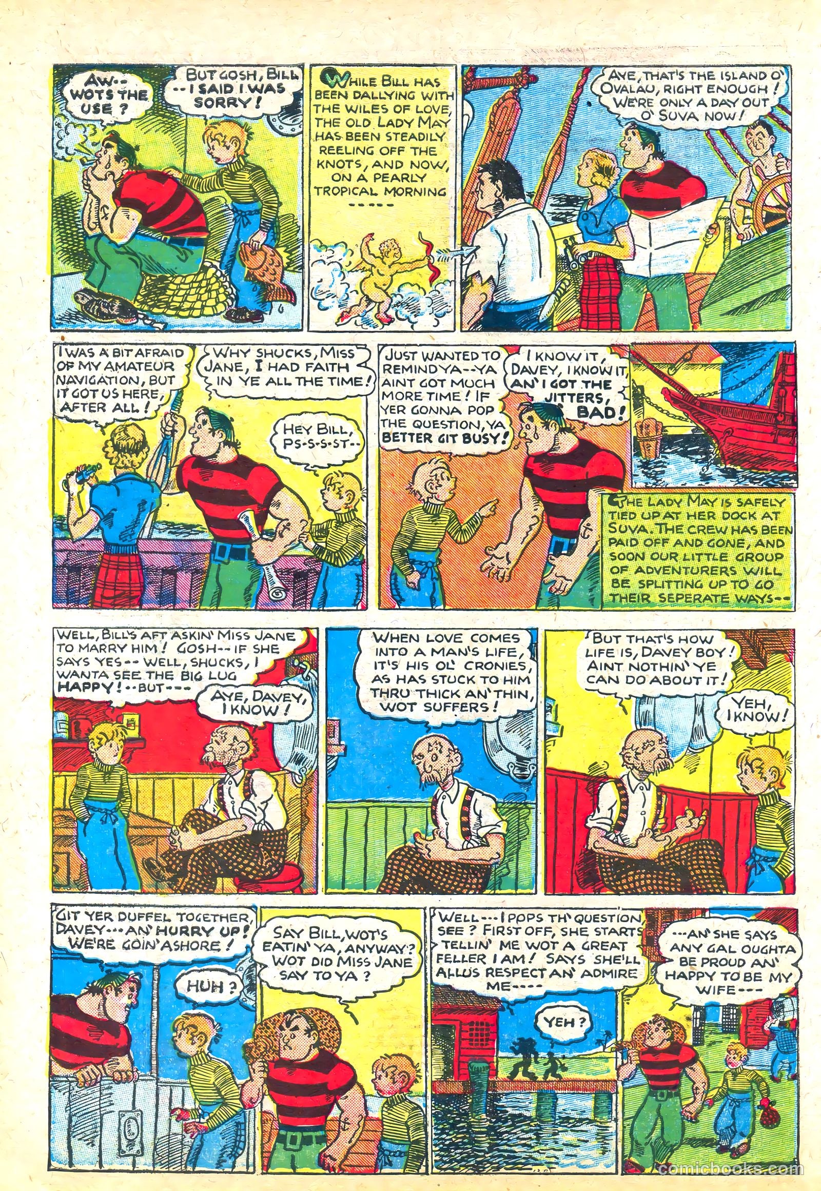 Amazing Mystery Funnies #18 — page 30 of 68