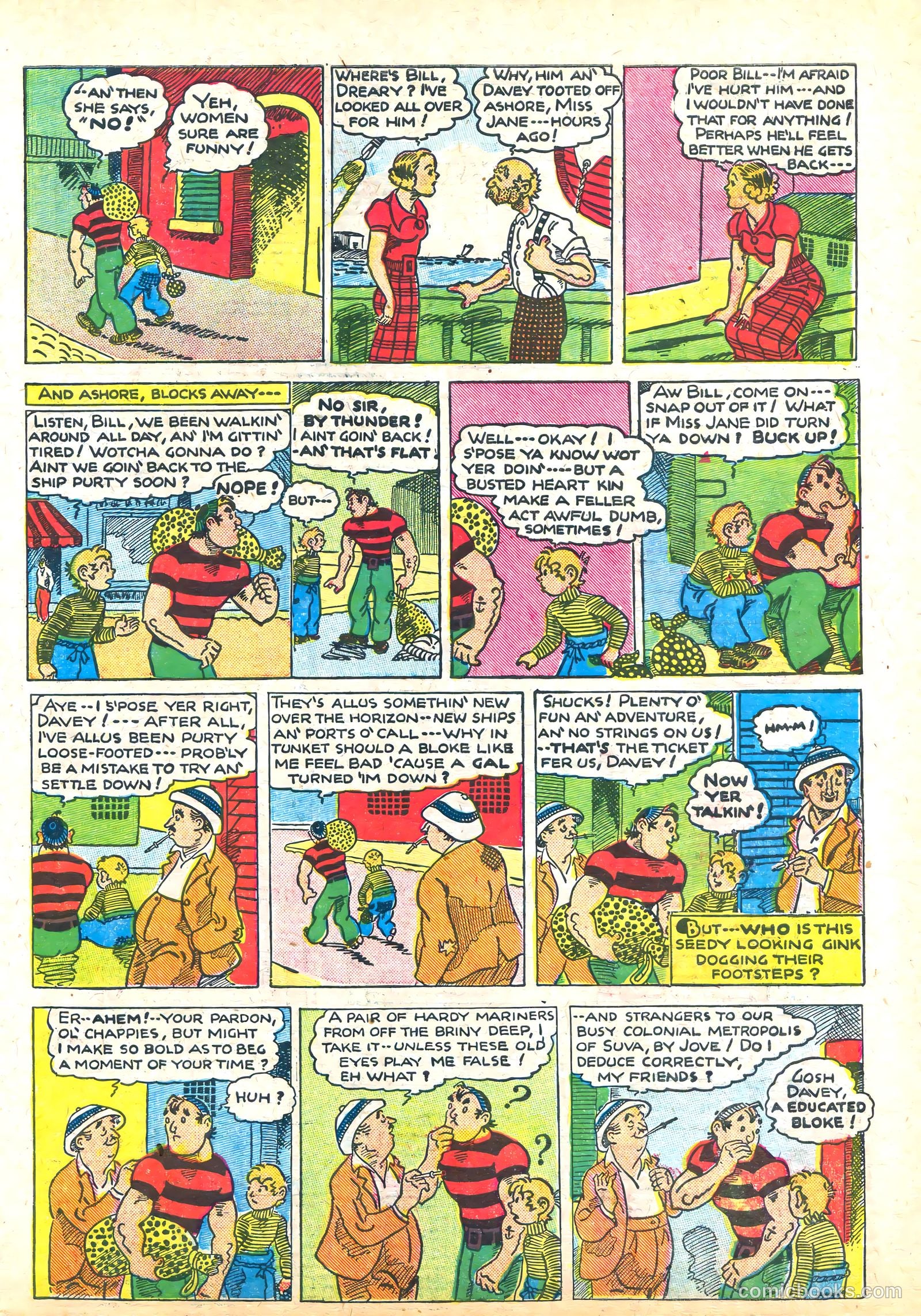 Amazing Mystery Funnies #18 — page 31 of 68